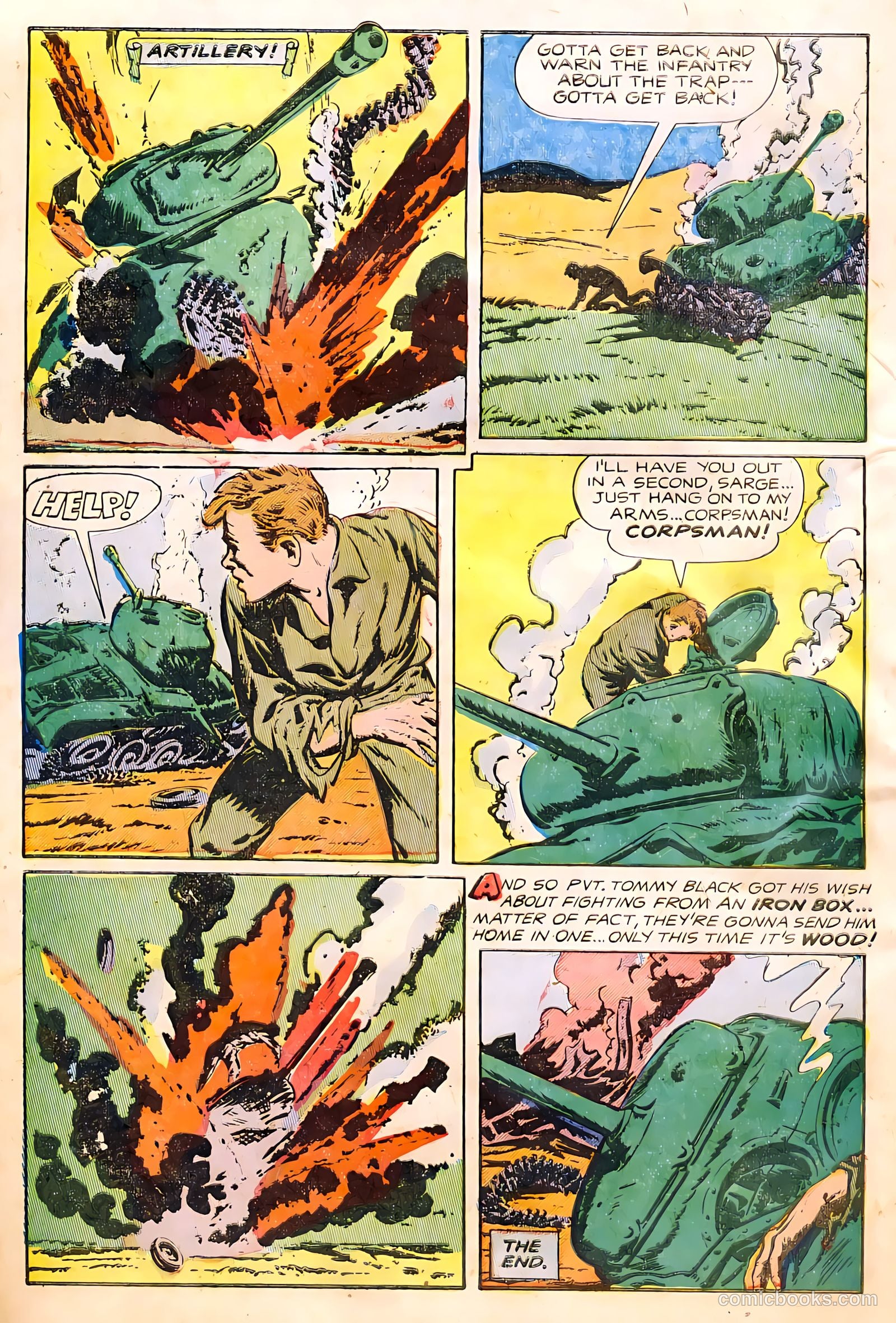 Battle Cry #6 (1953) — page 32 of 36