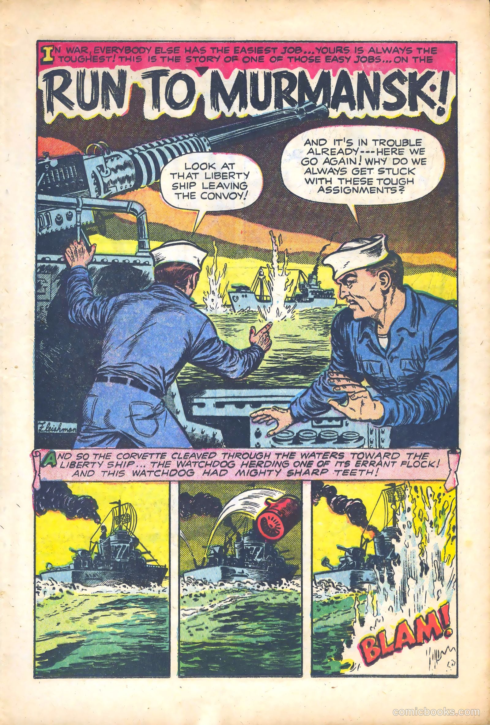 Battle Cry #7 (1953) — page 17 of 36
