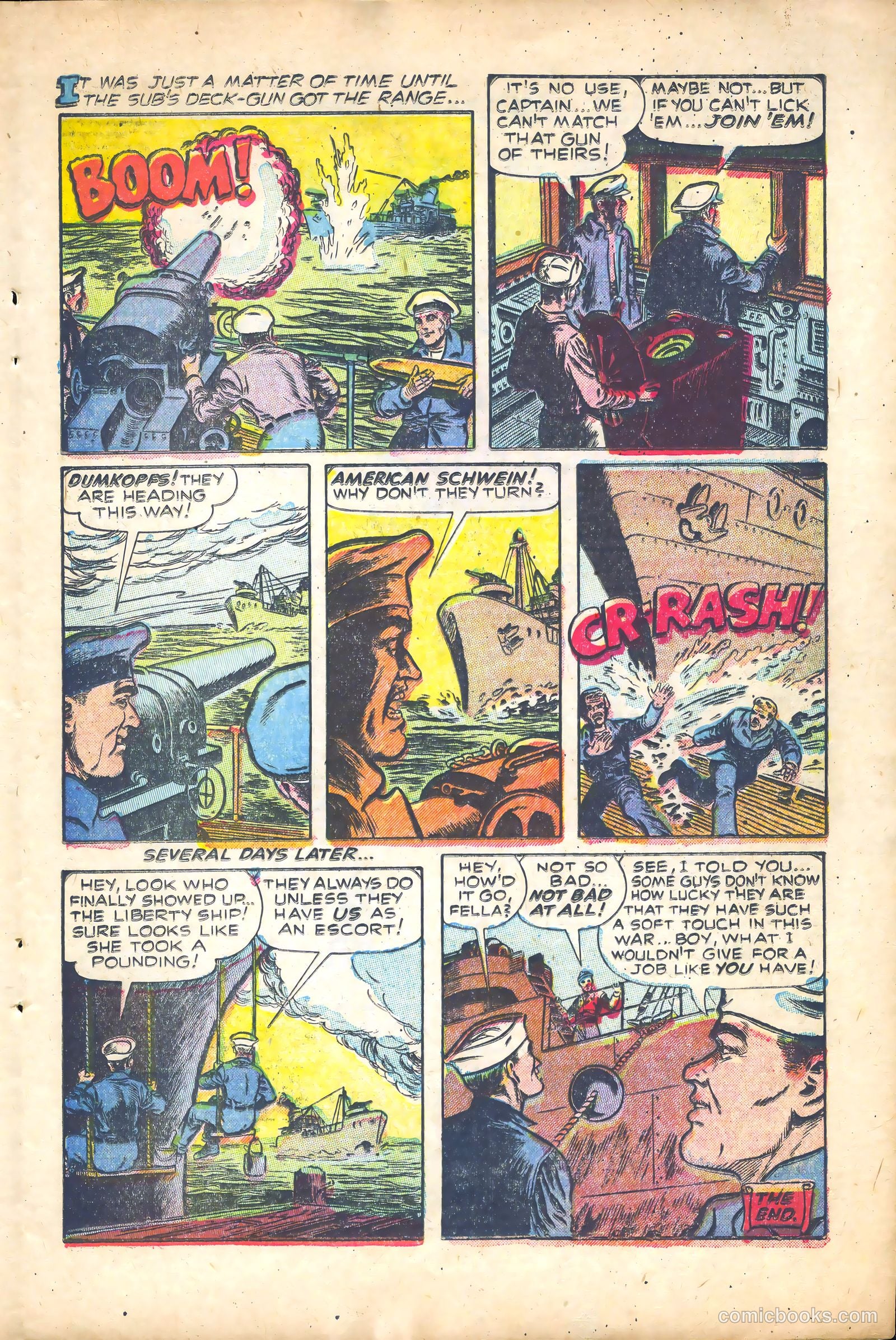 Battle Cry #7 (1953) — page 21 of 36