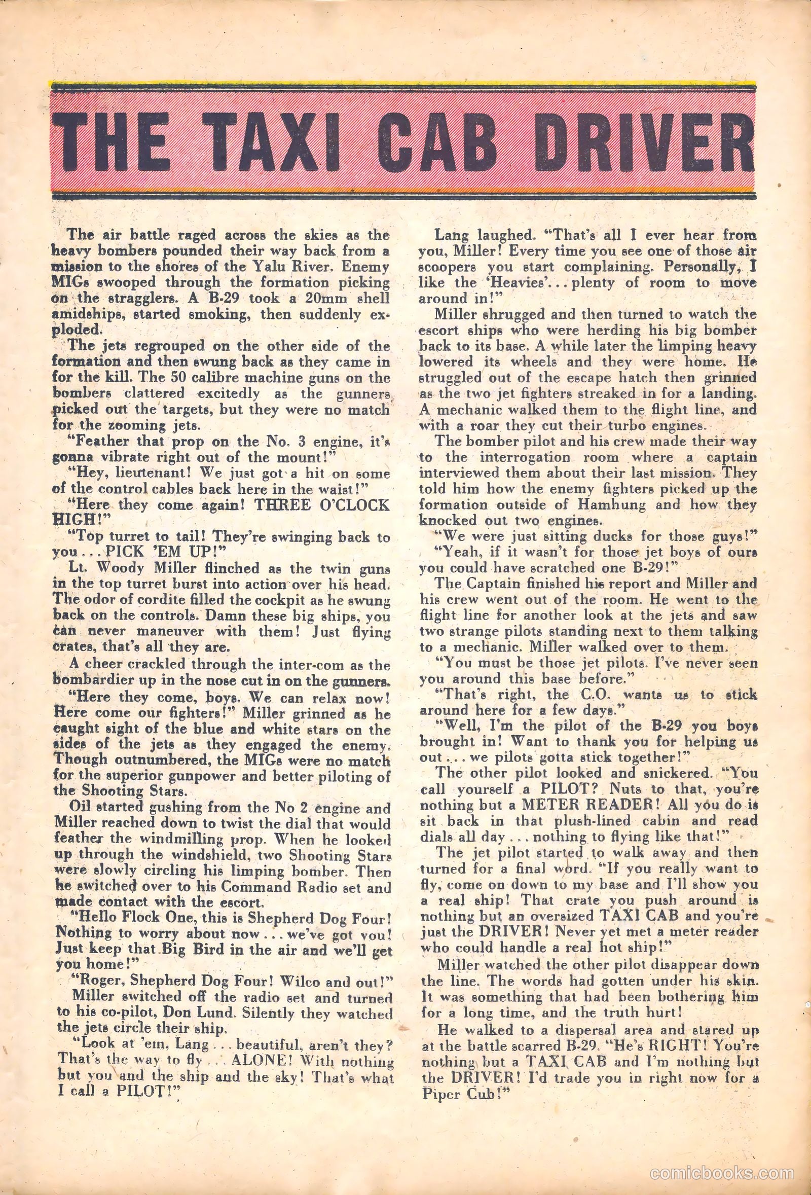 Battle Cry #7 (1953) — page 23 of 36