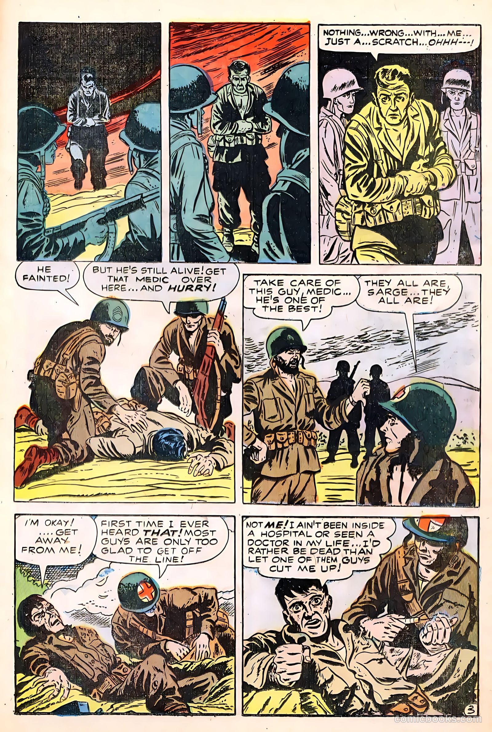 Battle Cry #8 (1953) — page 25 of 35