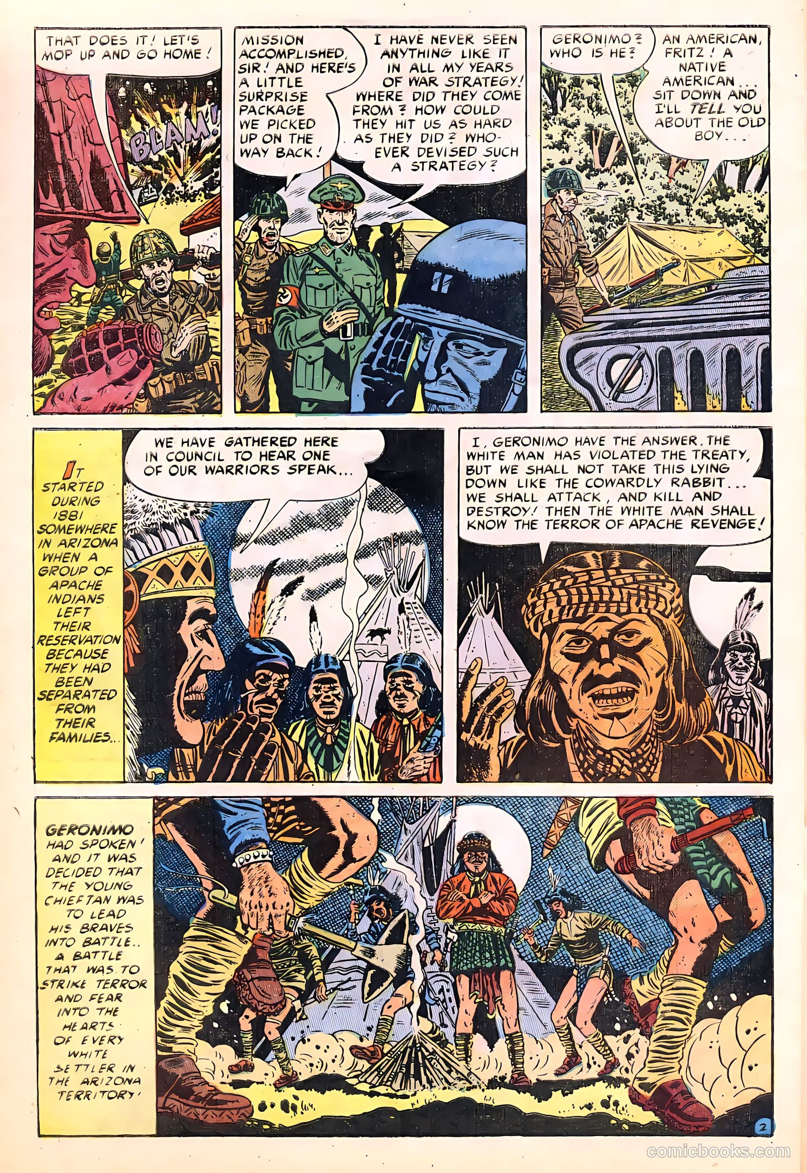 Battle Cry #8 (1953) — page 28 of 35