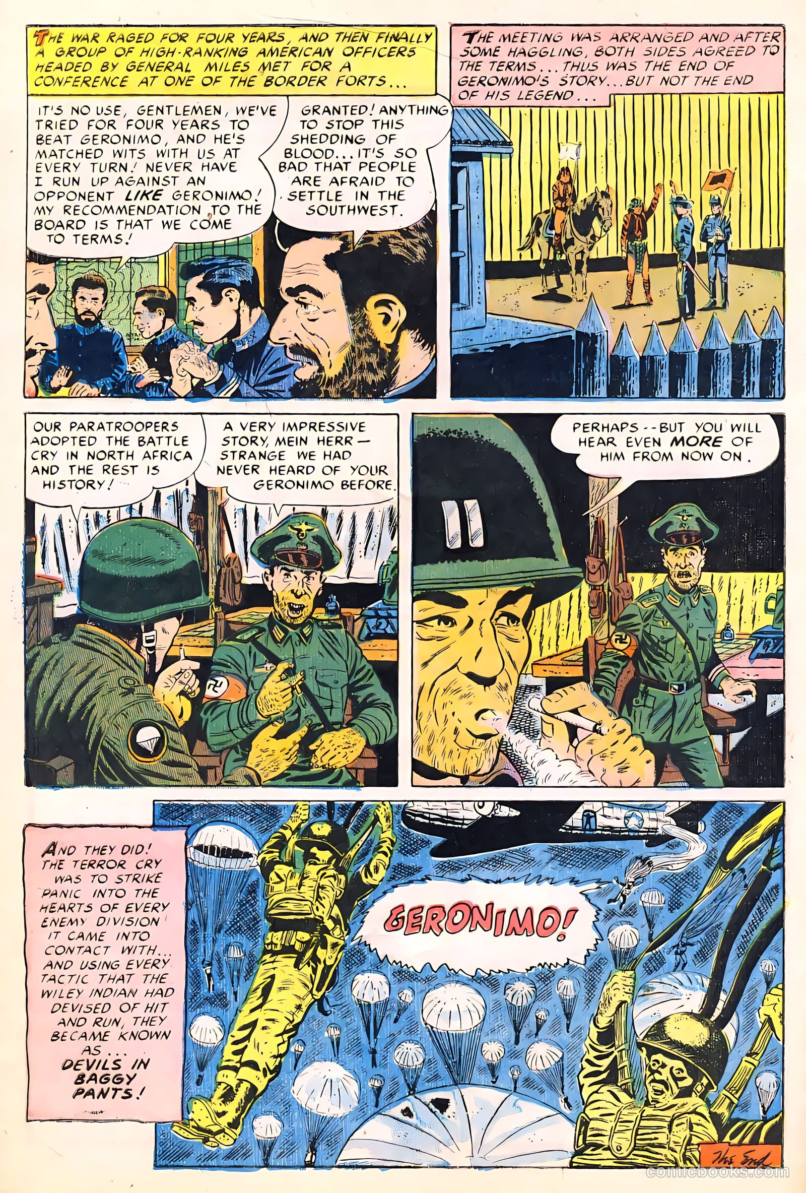 Battle Cry #8 (1953) — page 32 of 35