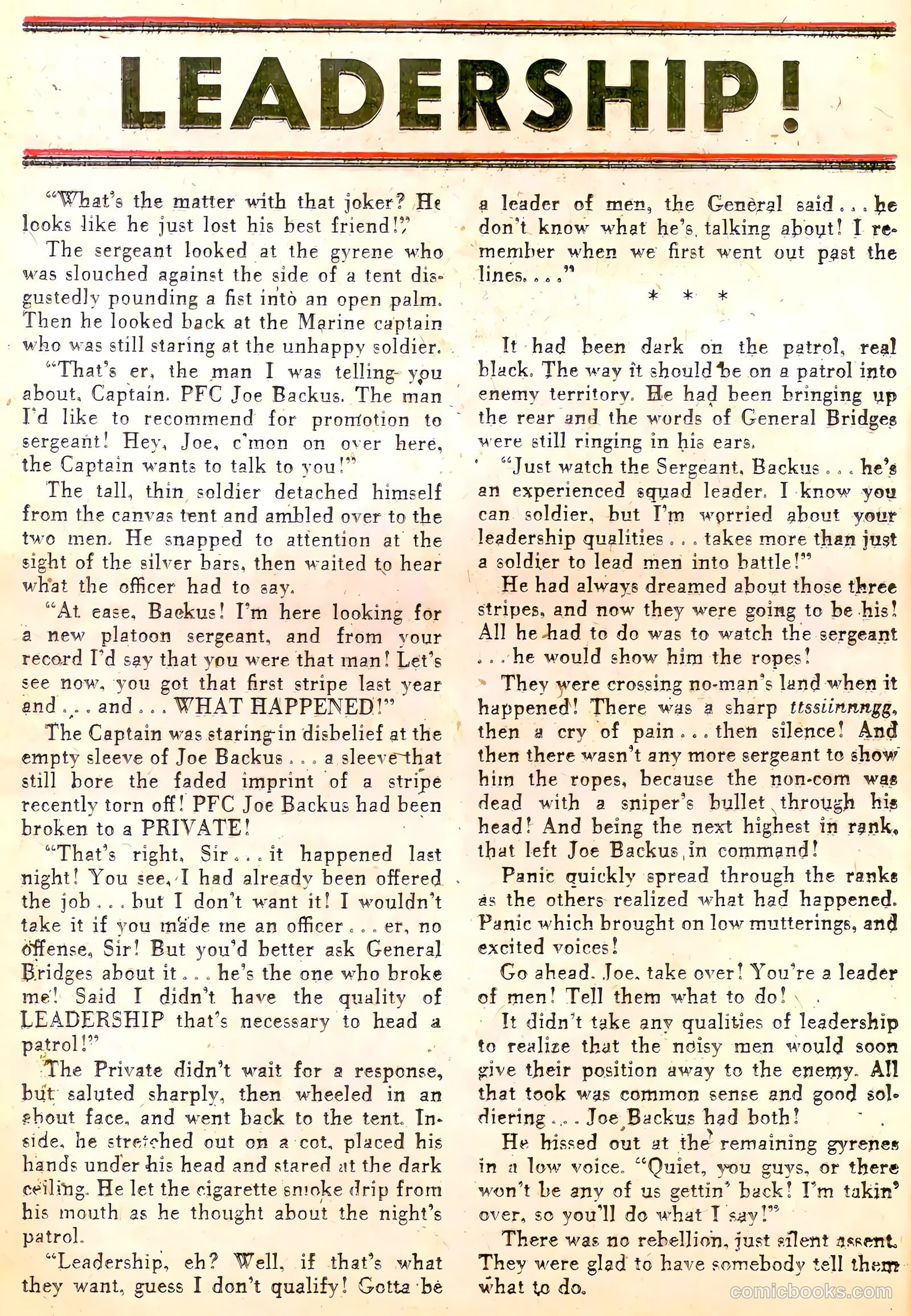 Battle Cry #9 (1953) — page 14 of 36