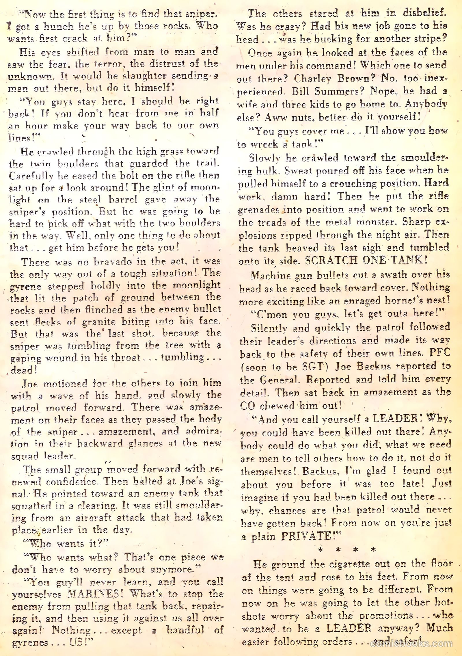 Battle Cry #9 (1953) — page 15 of 36