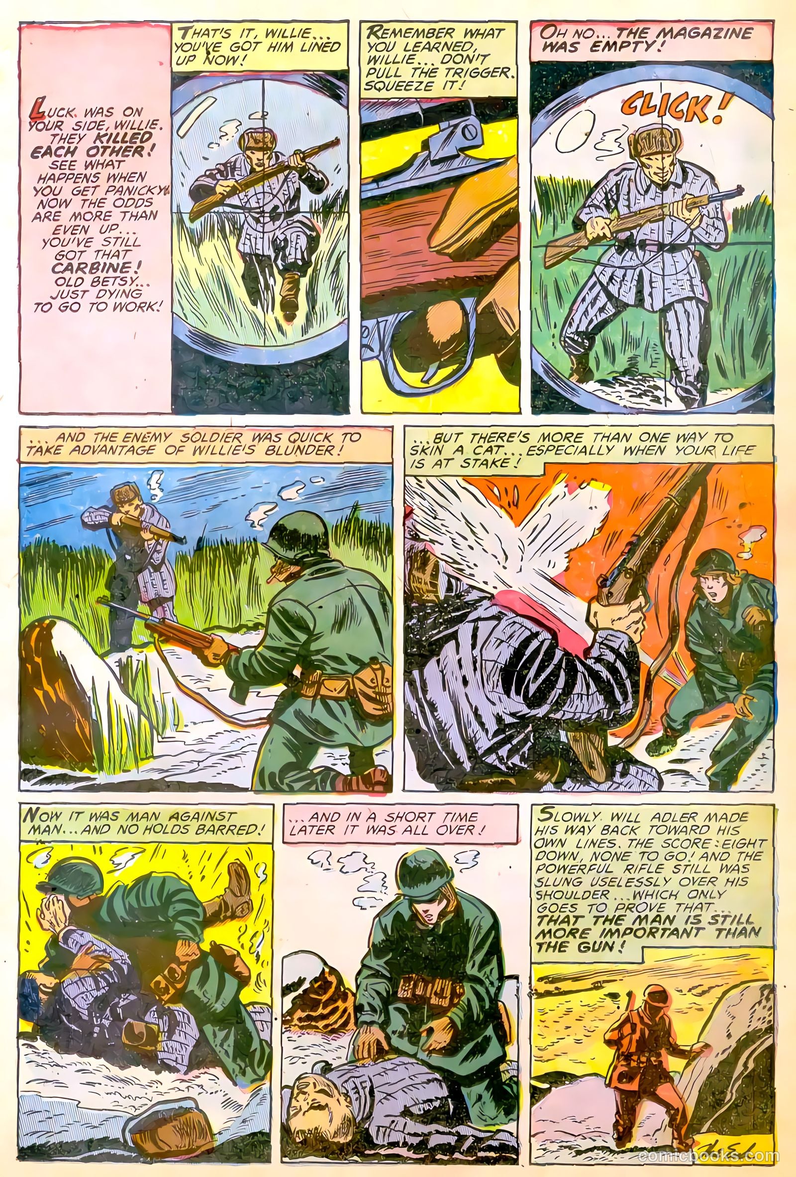 Battle Cry #9 (1953) — page 21 of 36