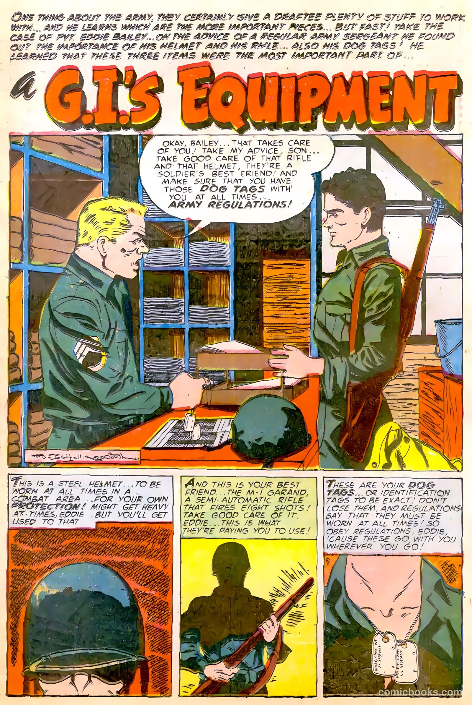 Battle Cry #9 (1953) — page 22 of 36