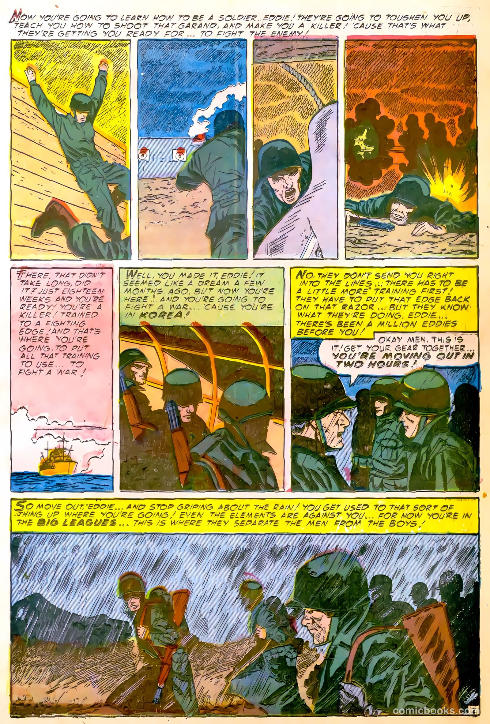 Battle Cry #9 (1953) — page 23 of 36