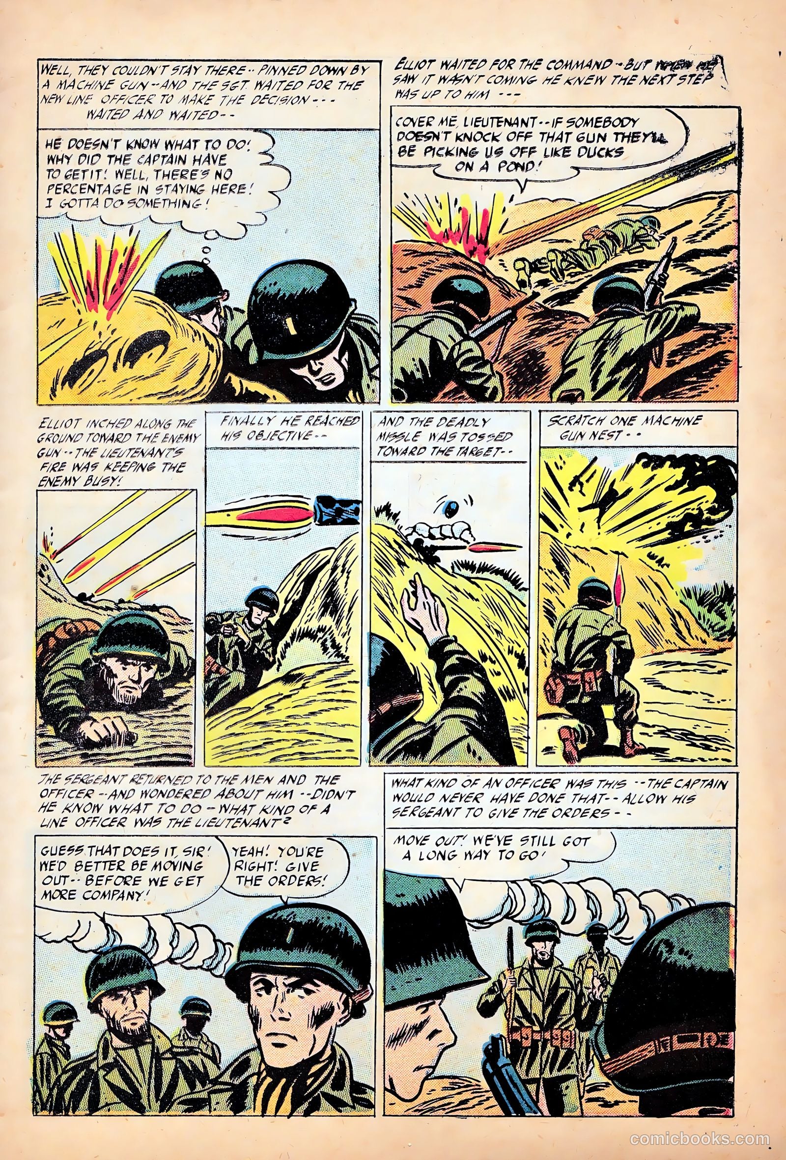 Battle Fire #1 (1955) — page 5 of 36