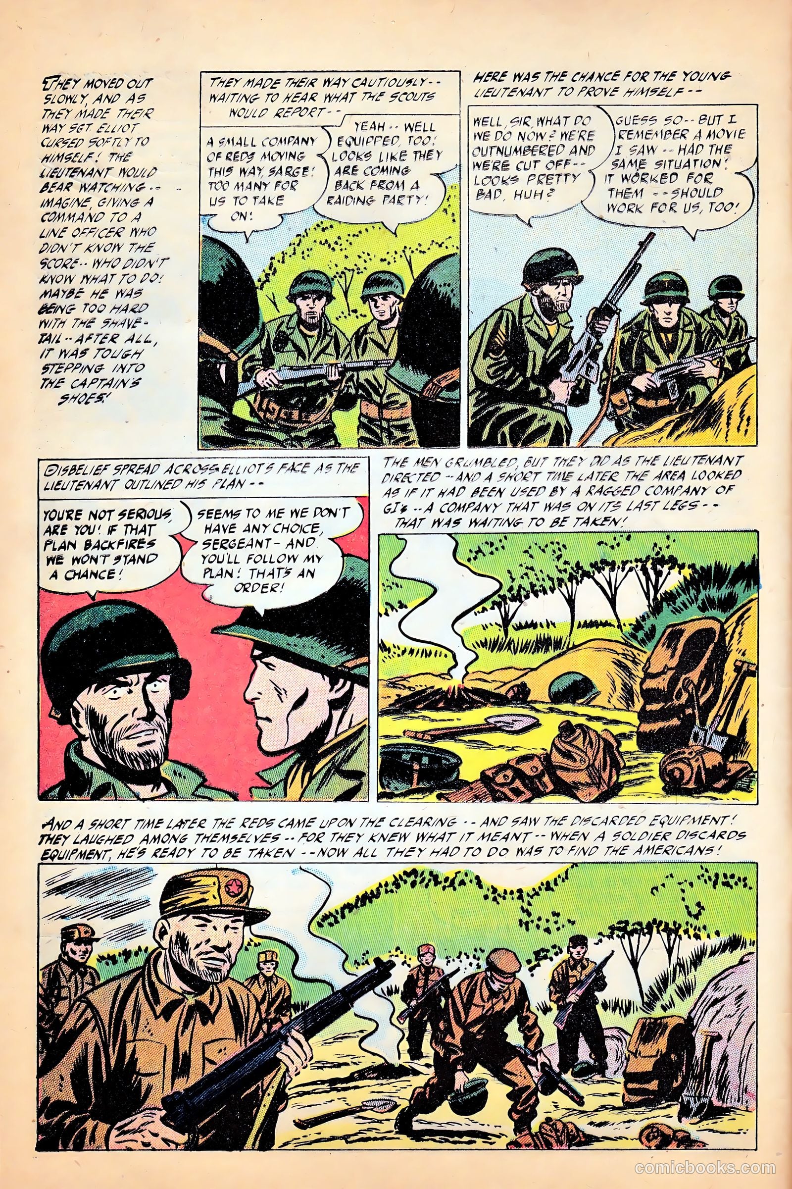 Battle Fire #1 (1955) — page 6 of 36