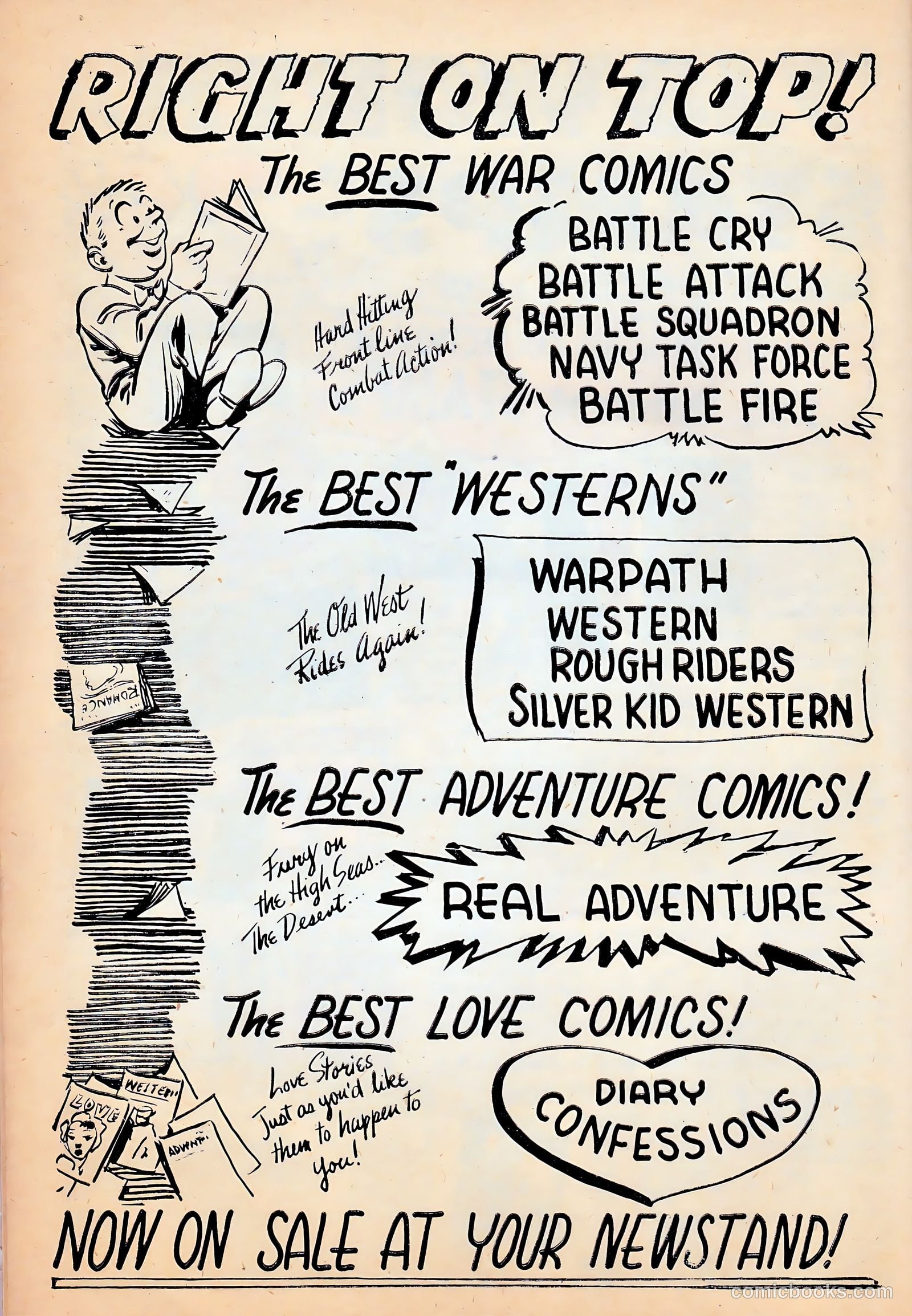 Battle Fire #1 (1955) — page 10 of 36