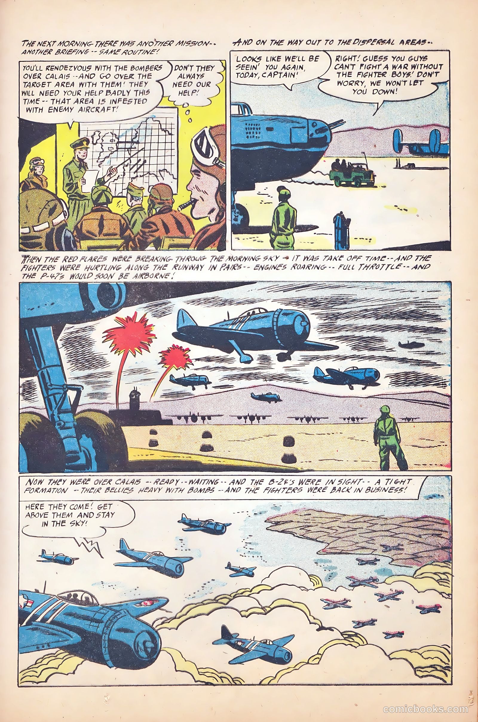 Battle Fire #1 (1955) — page 15 of 36