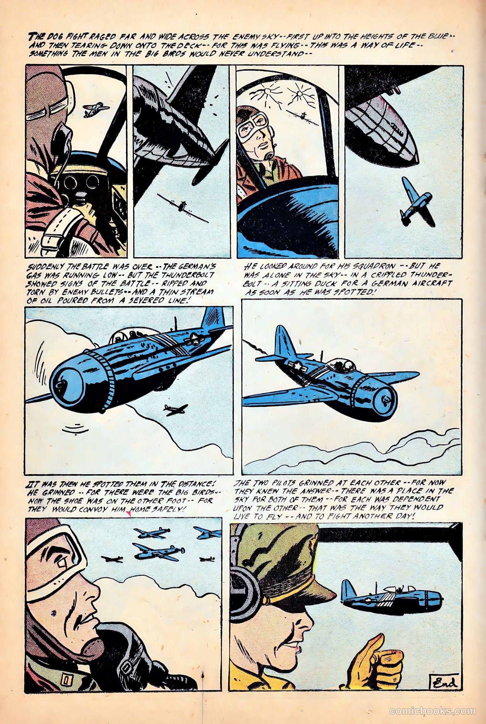 Battle Fire #1 (1955) — page 18 of 36