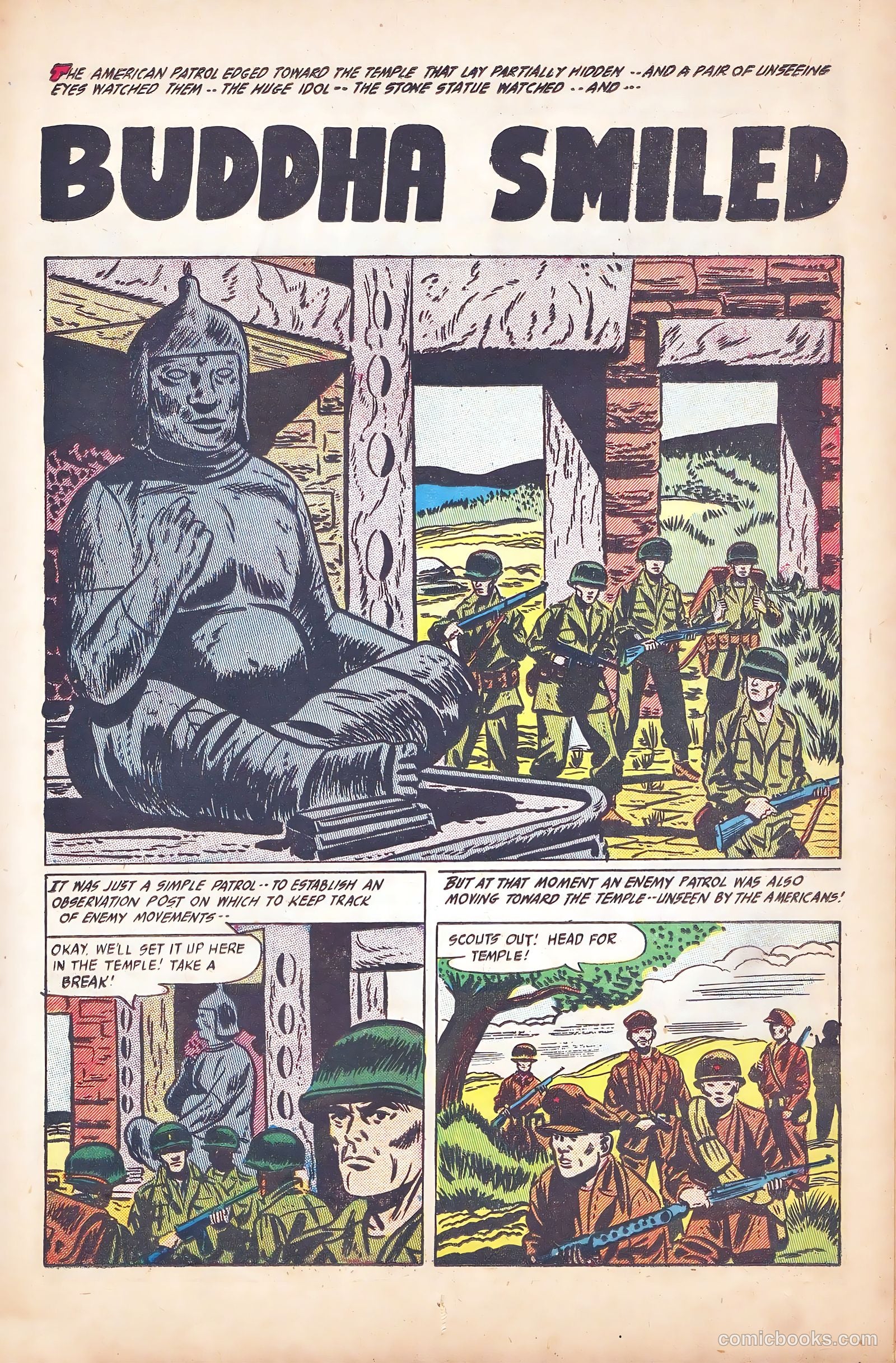 Battle Fire #1 (1955) — page 19 of 36