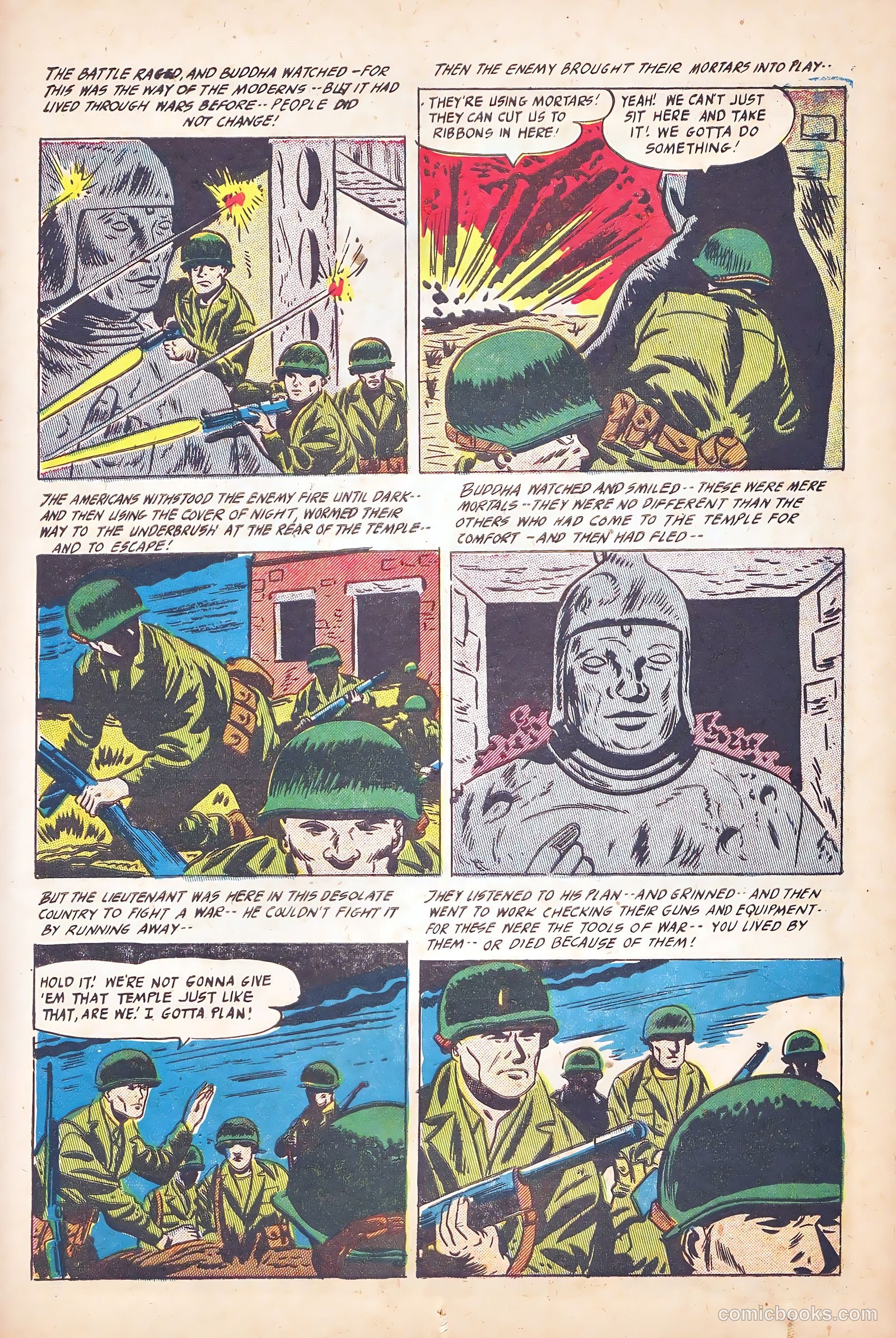 Battle Fire #1 (1955) — page 21 of 36