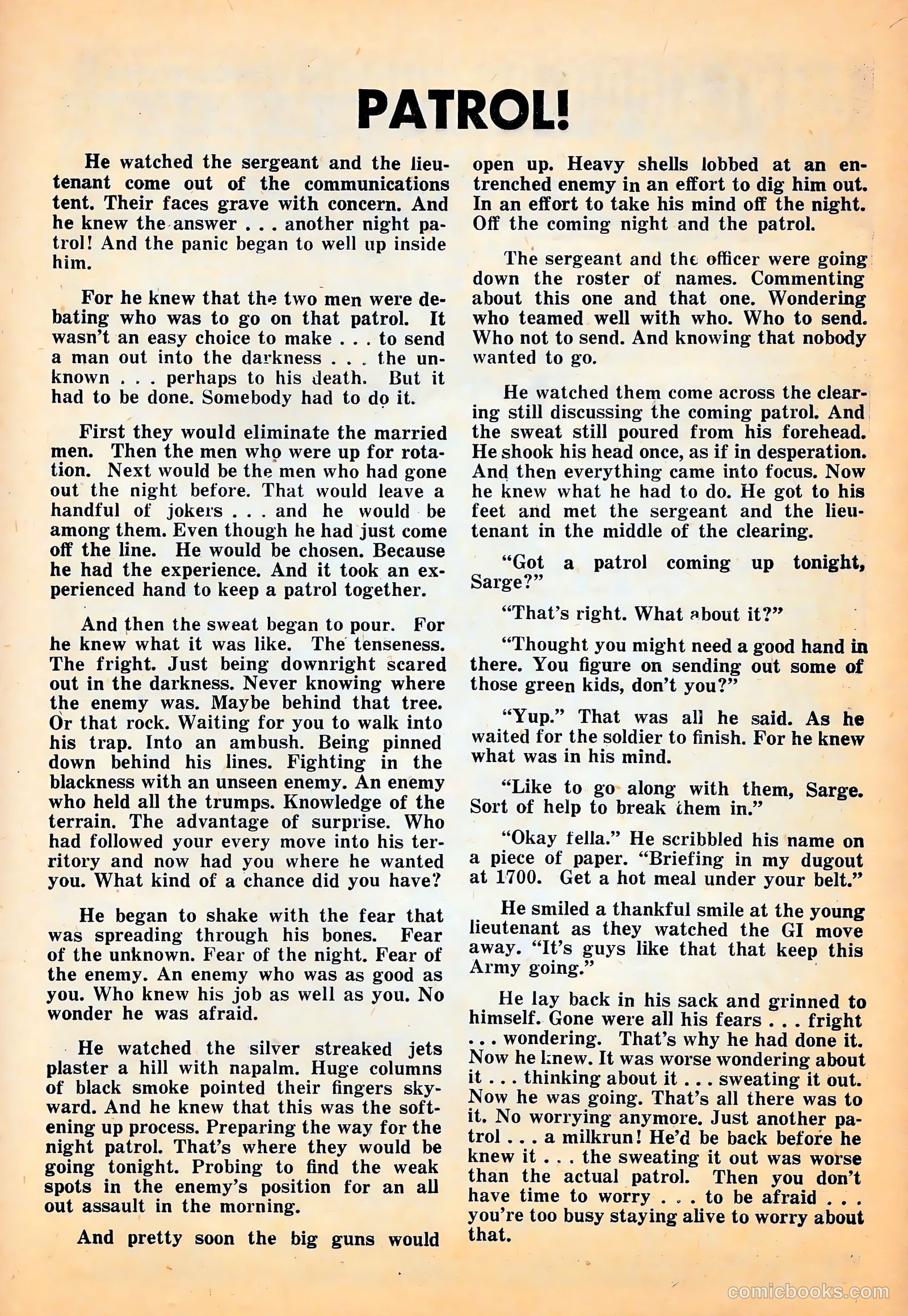 Battle Fire #1 (1955) — page 27 of 36