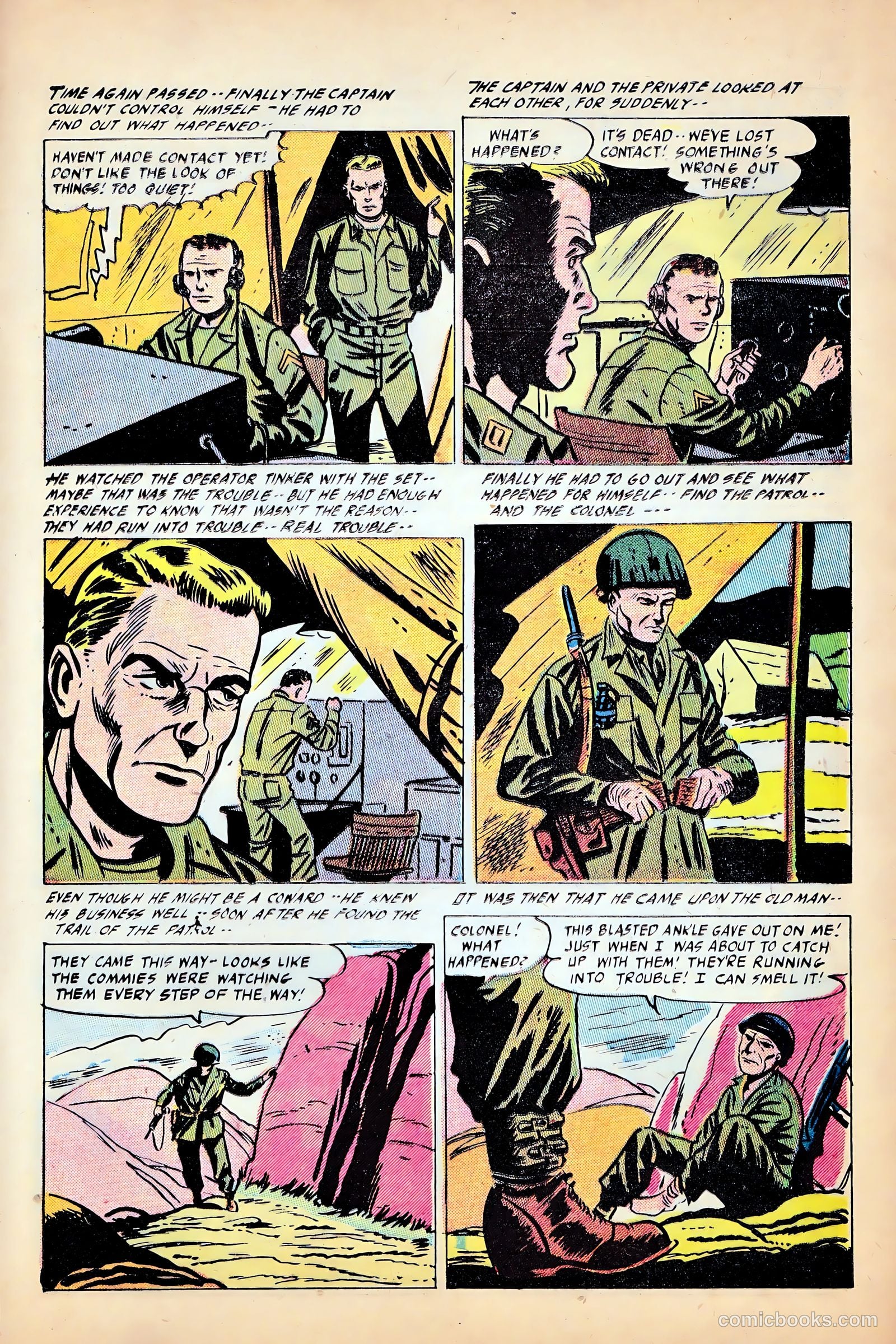 Battle Fire #1 (1955) — page 31 of 36