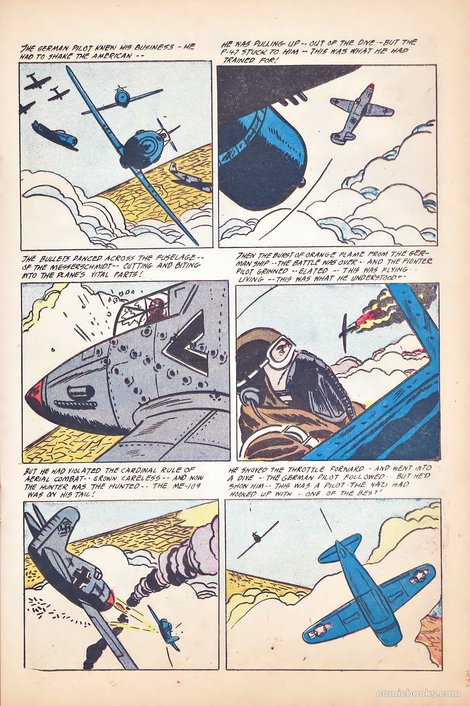 Battle Fire #1 (1955) — page 17 of 36