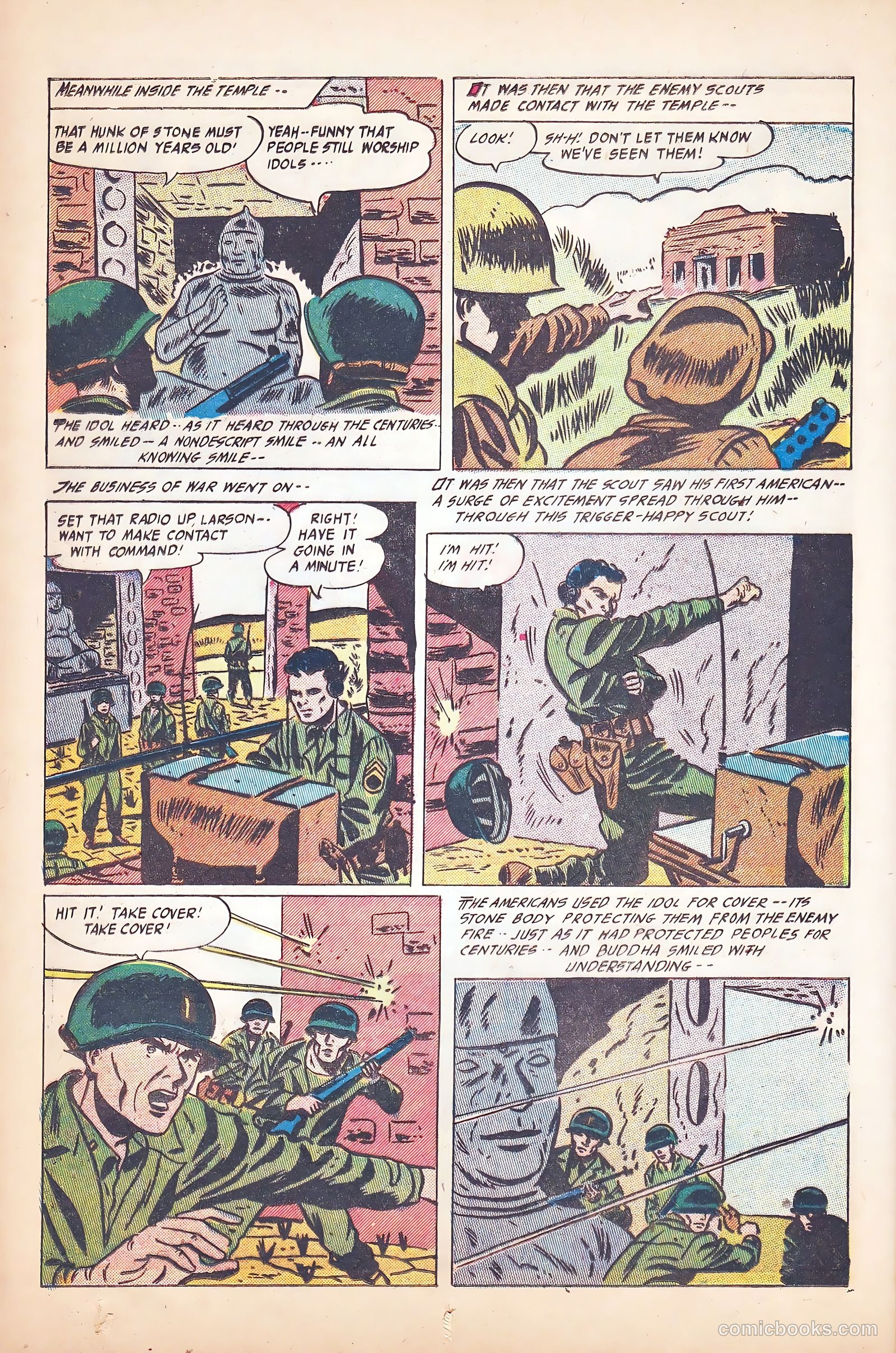 Battle Fire #1 (1955) — page 20 of 36