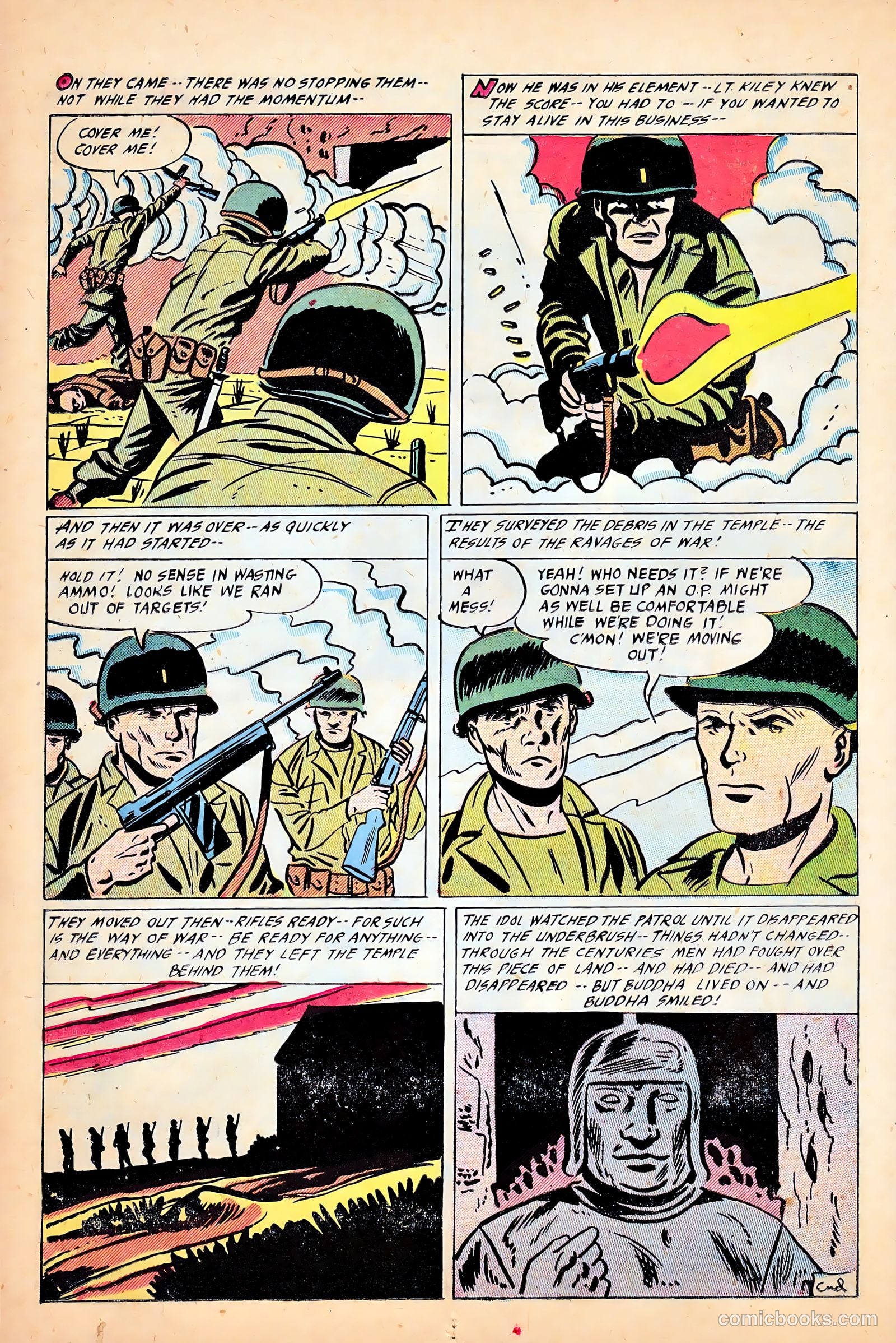 Battle Fire #1 (1955) — page 24 of 36