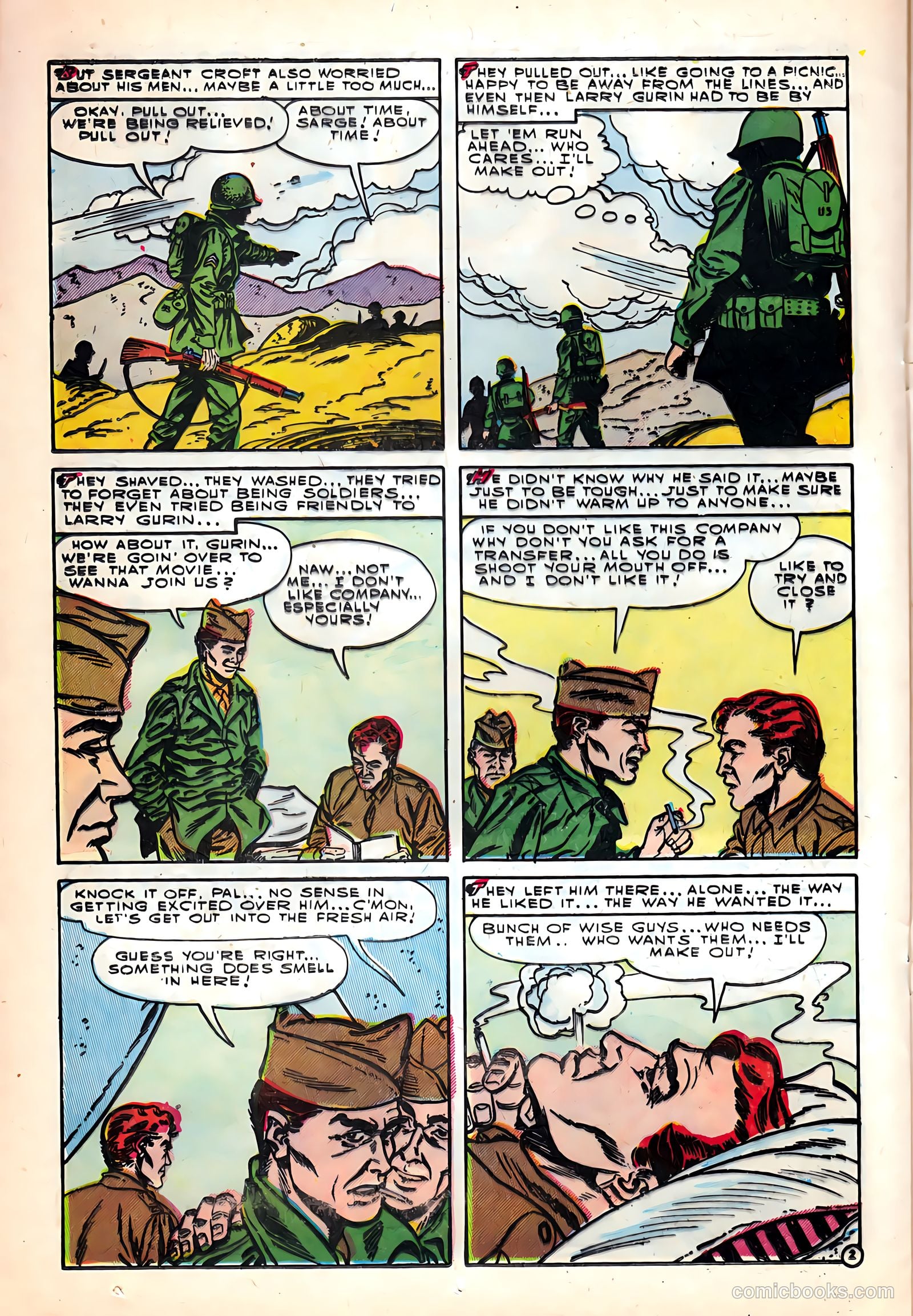 Battle Fire #2 (1955) — page 21 of 37
