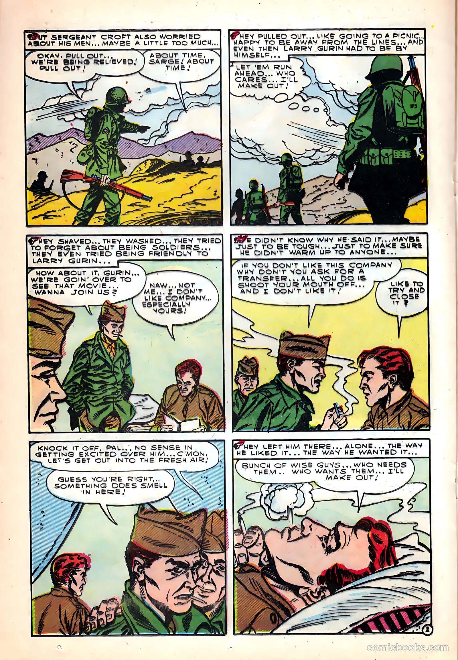 Battle Fire #2 (1955) — page 21 of 37