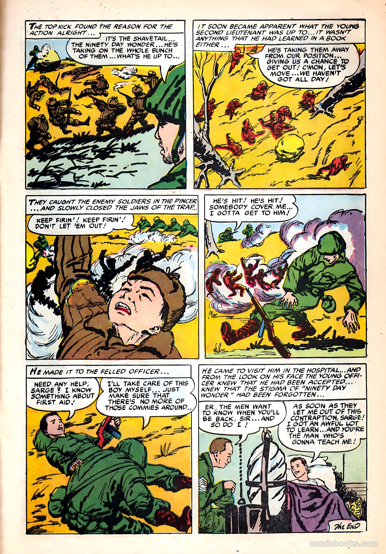 Battle Fire #2 (1955) — page 34 of 37