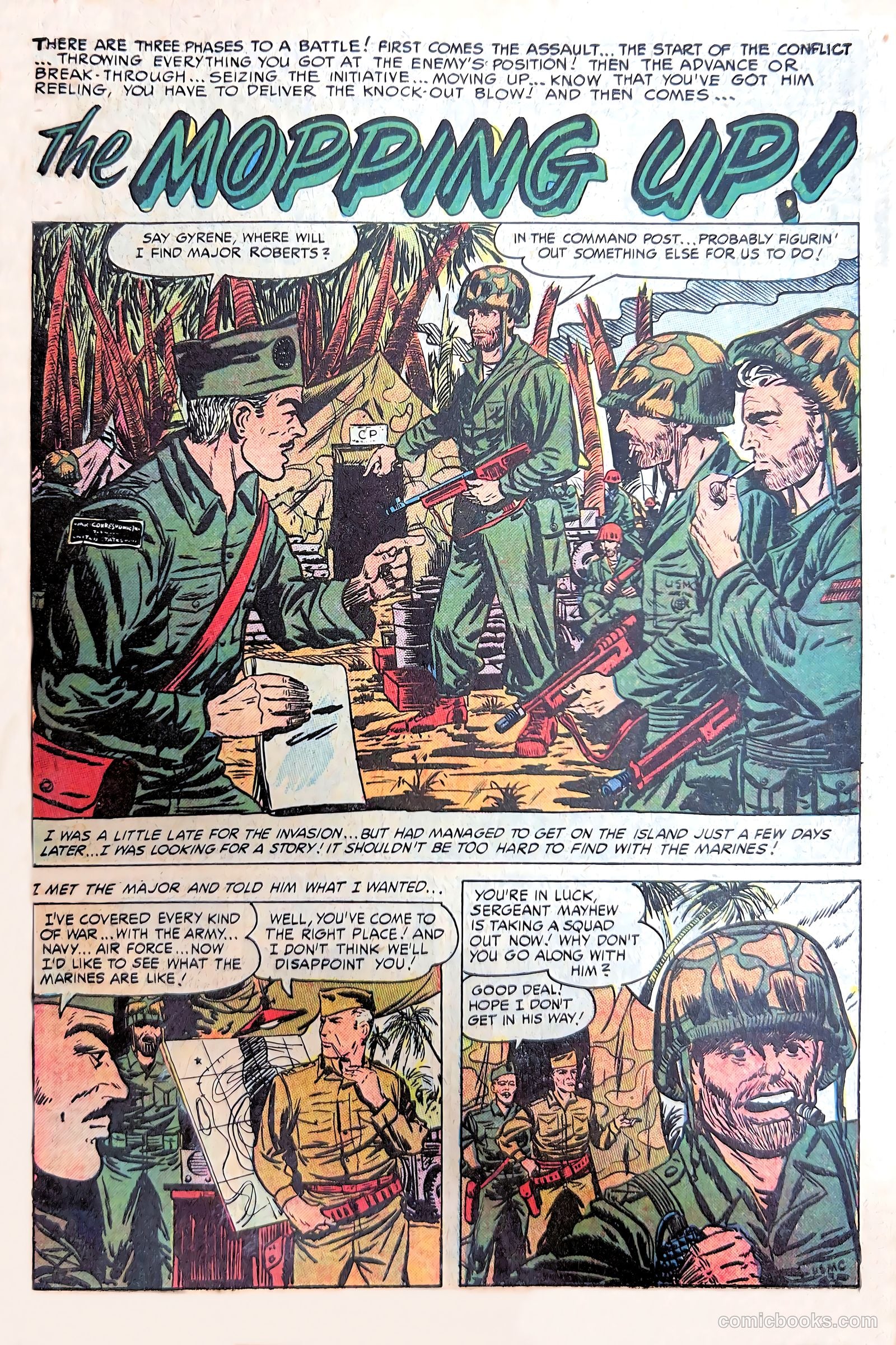 Battle Fire #3 (1955) — page 3 of 36