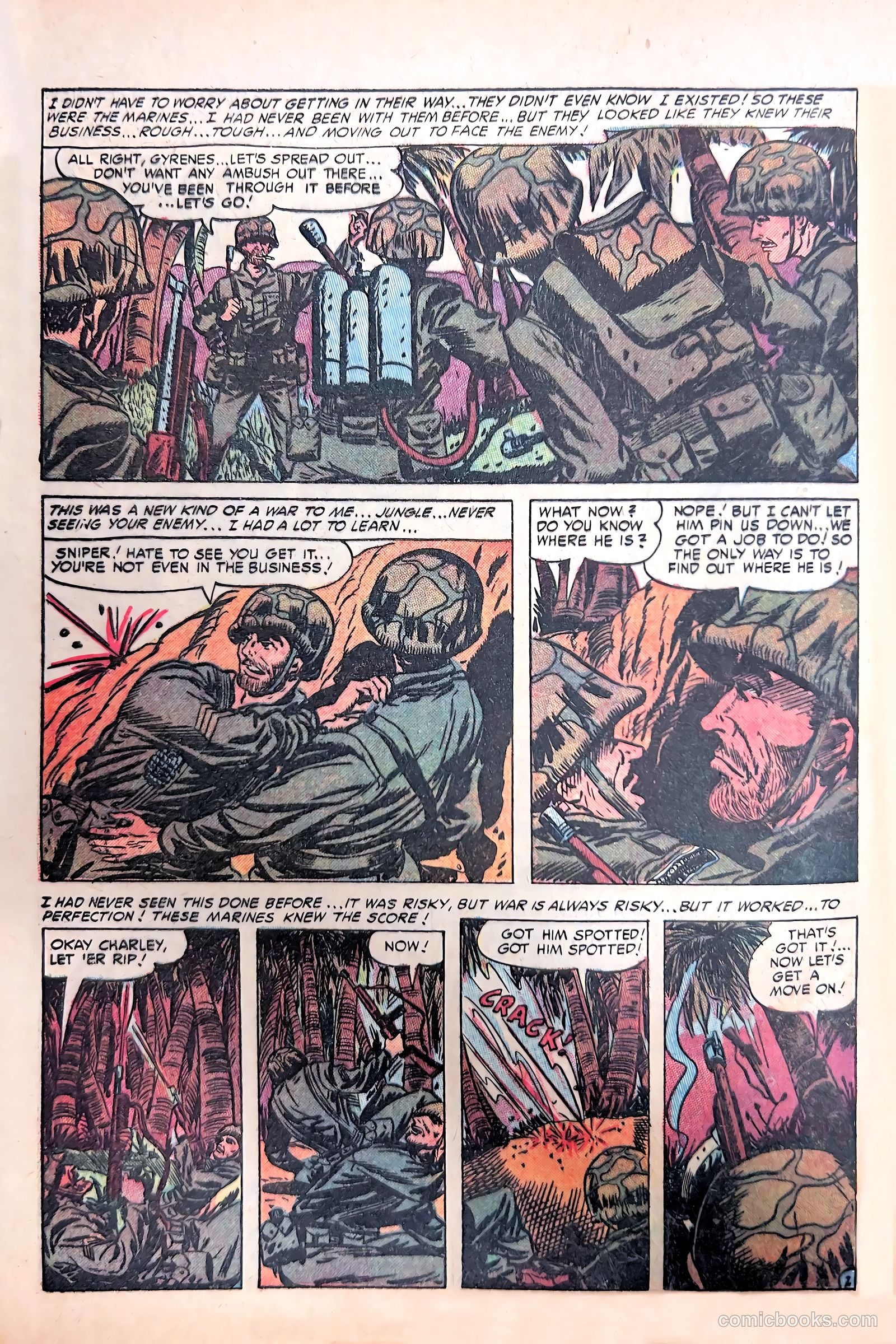Battle Fire #3 (1955) — page 4 of 36