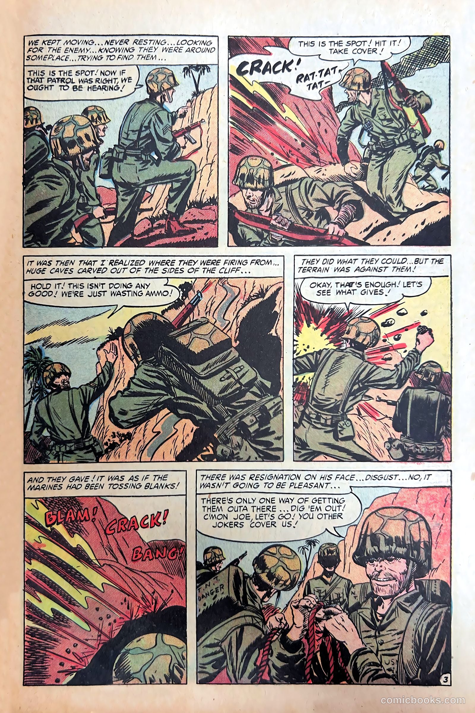 Battle Fire #3 (1955) — page 5 of 36