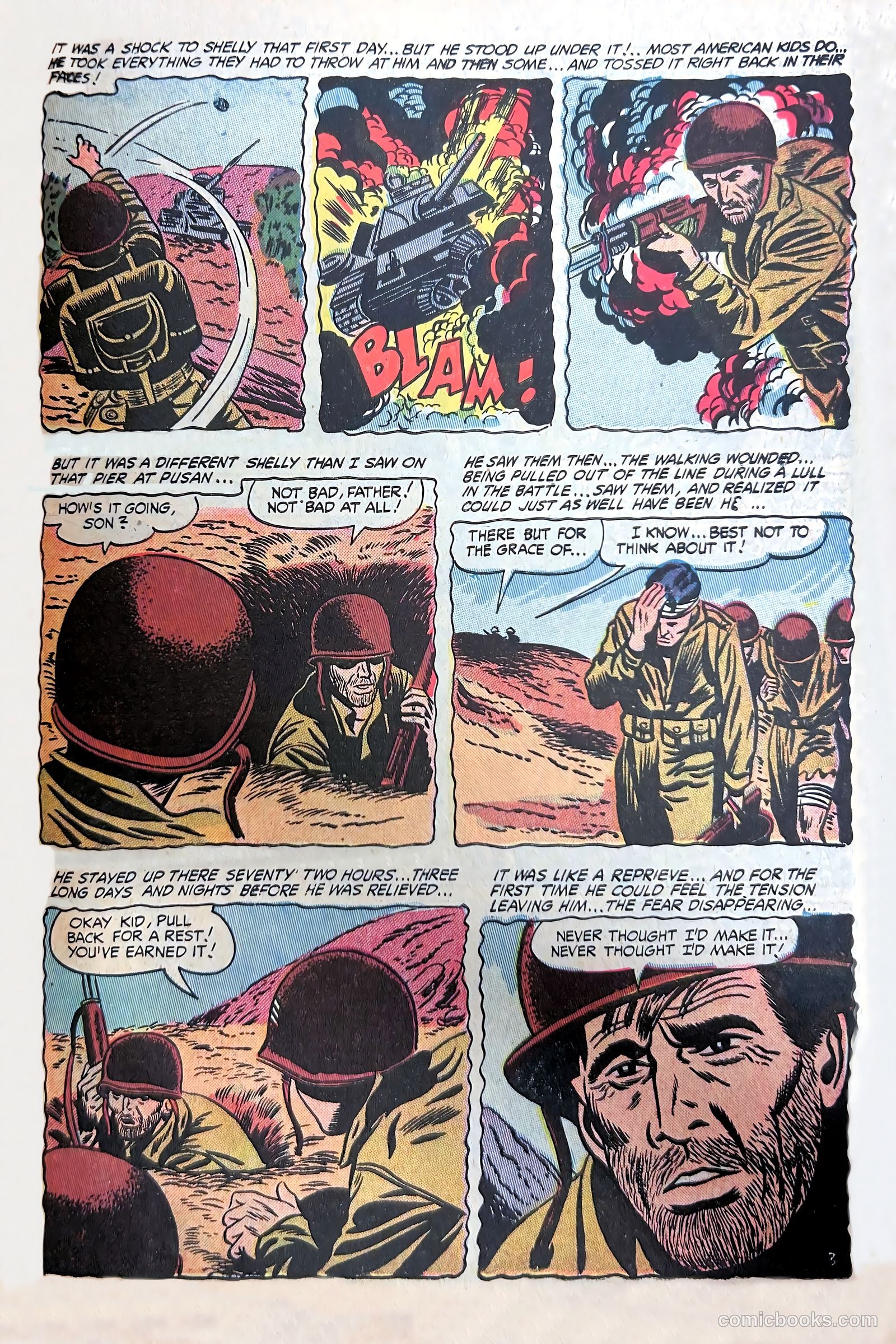 Battle Fire #3 (1955) — page 21 of 36