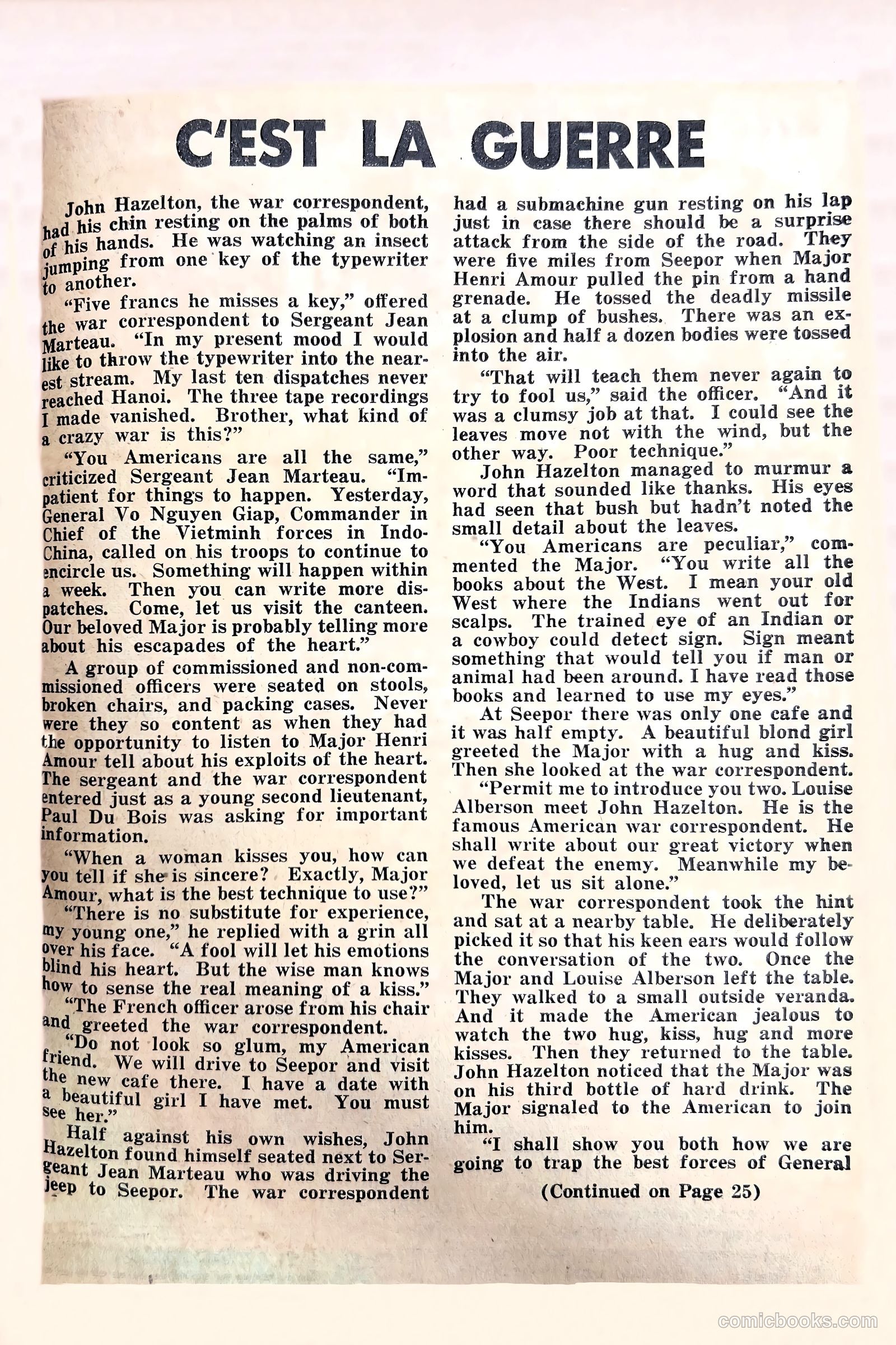 Battle Fire #3 (1955) — page 28 of 36