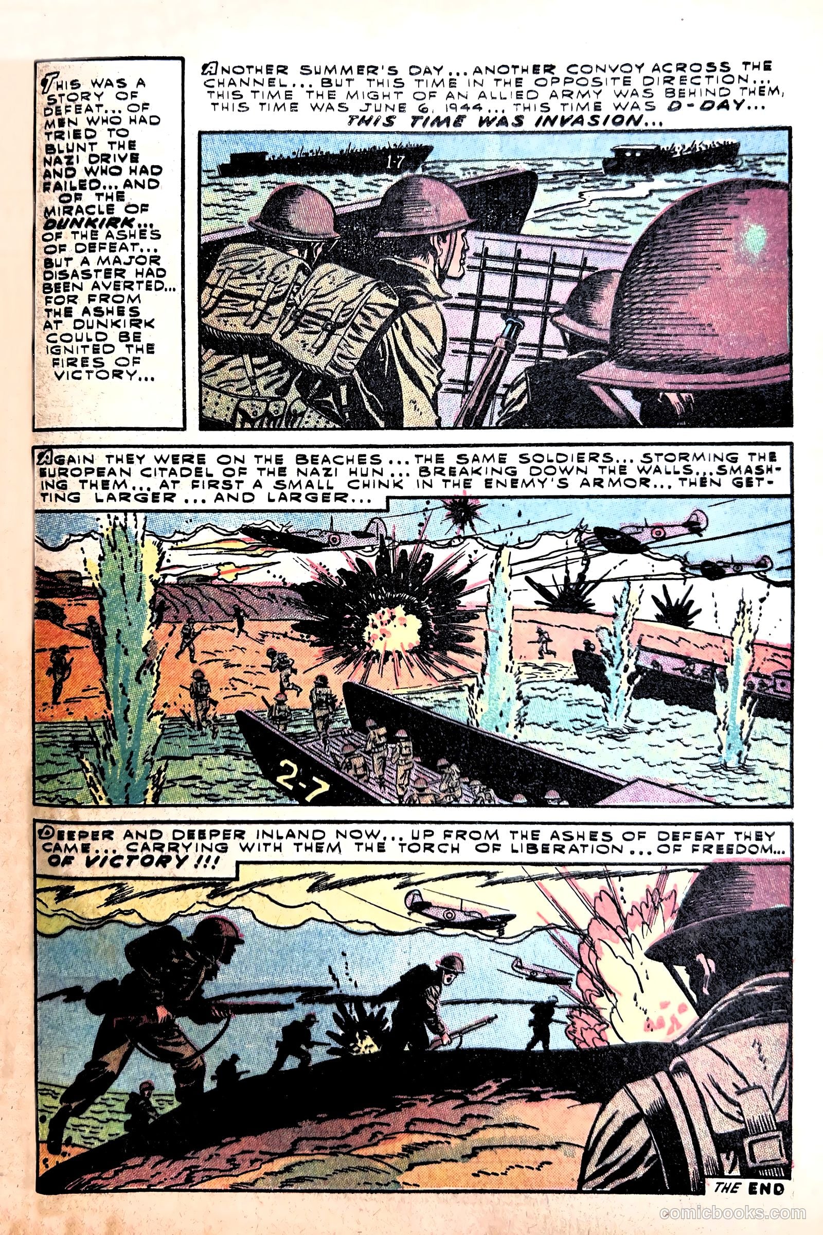 Battle Fire #3 (1955) — page 33 of 36