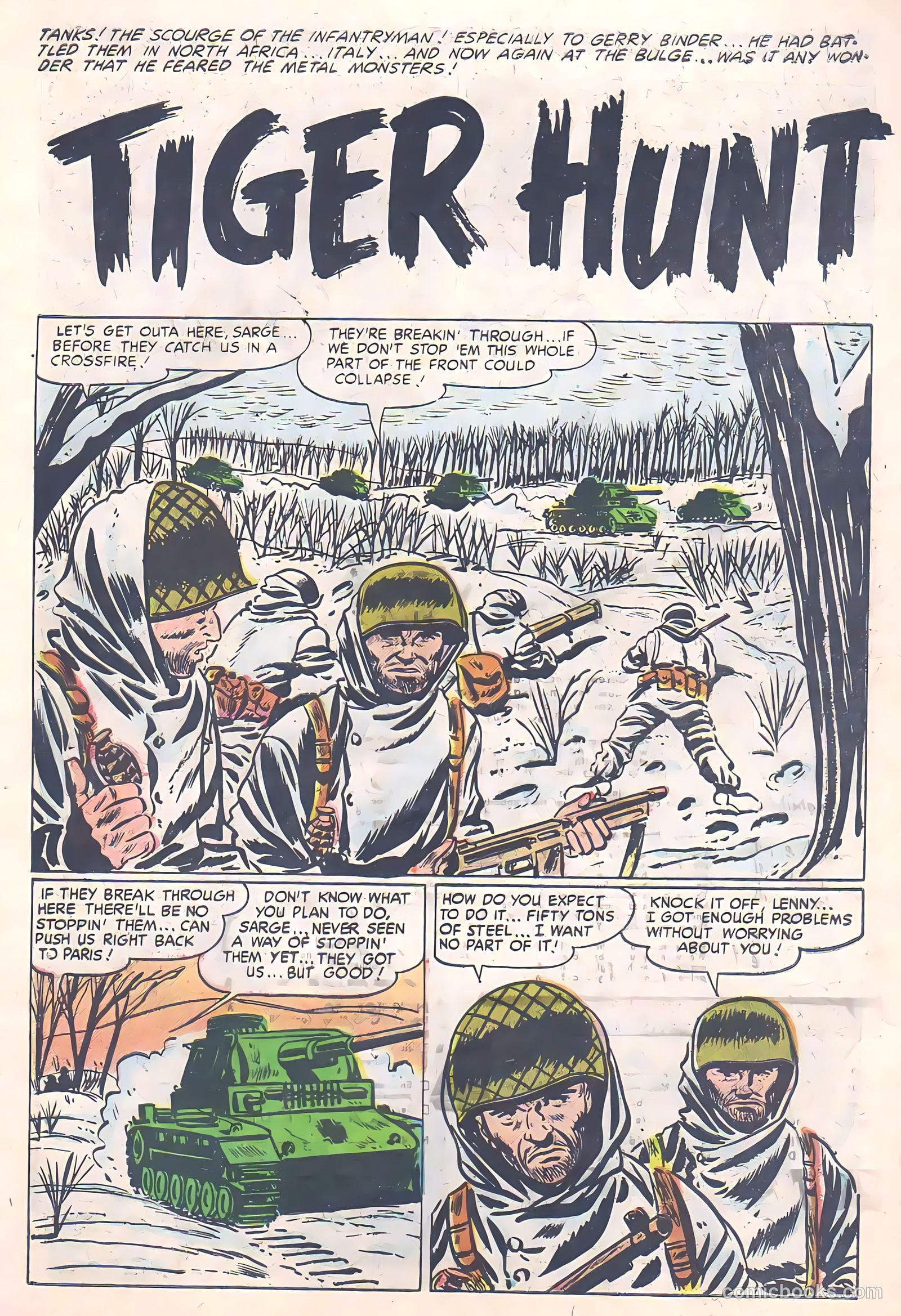 Battle Fire #4 (1955) — page 3 of 36