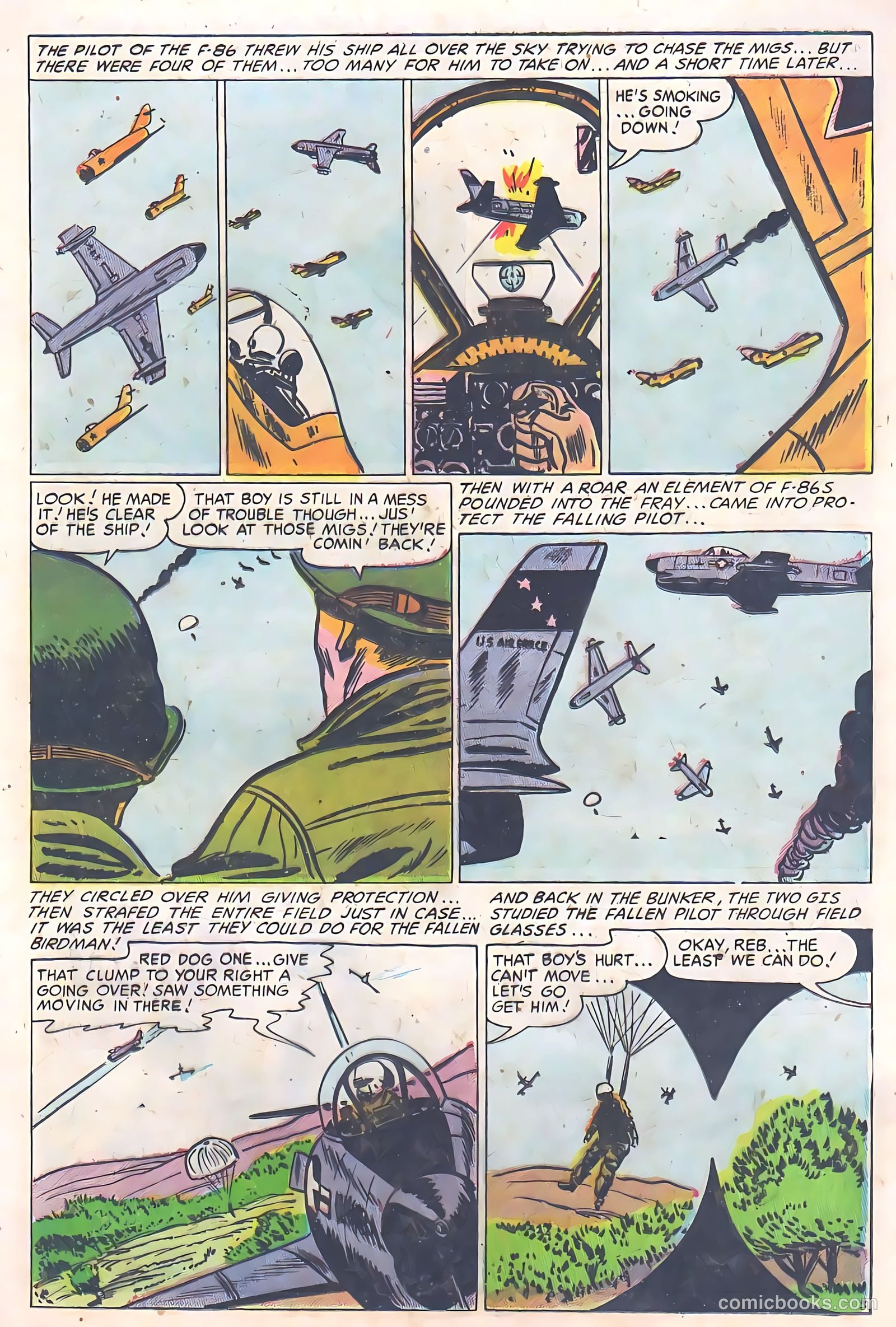 Battle Fire #4 (1955) — page 15 of 36