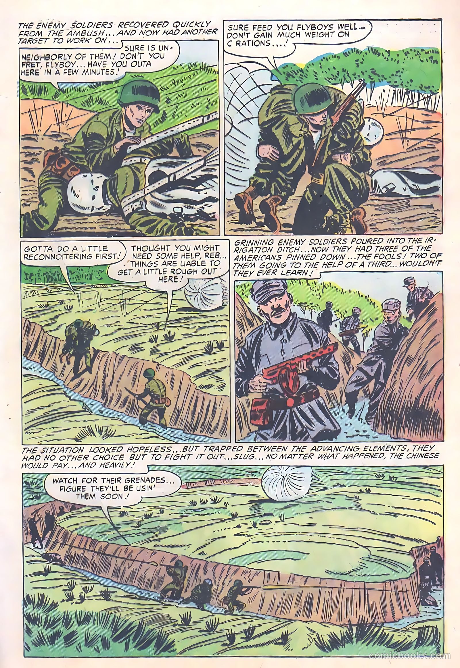 Battle Fire #4 (1955) — page 17 of 36