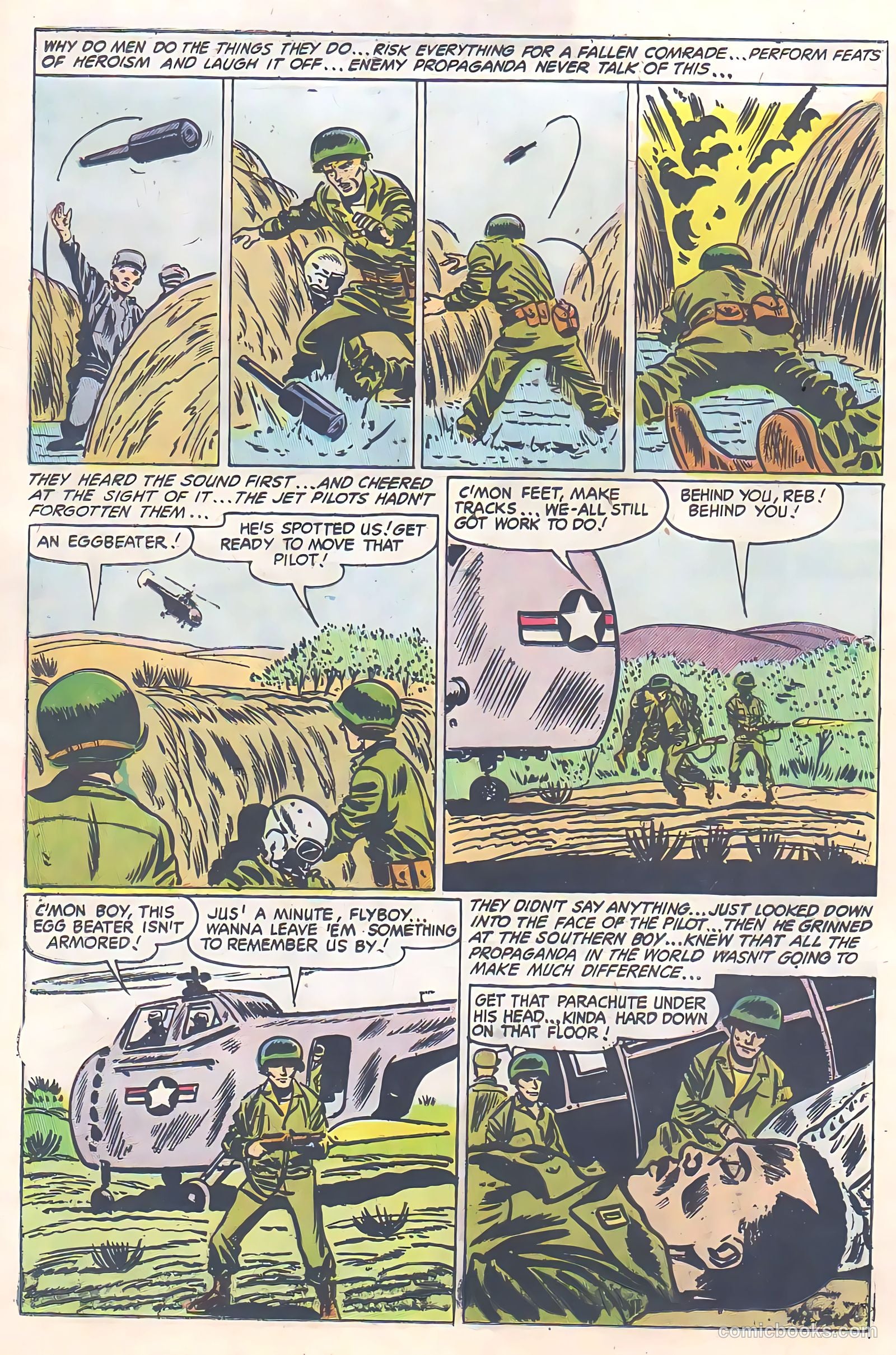 Battle Fire #4 (1955) — page 18 of 36