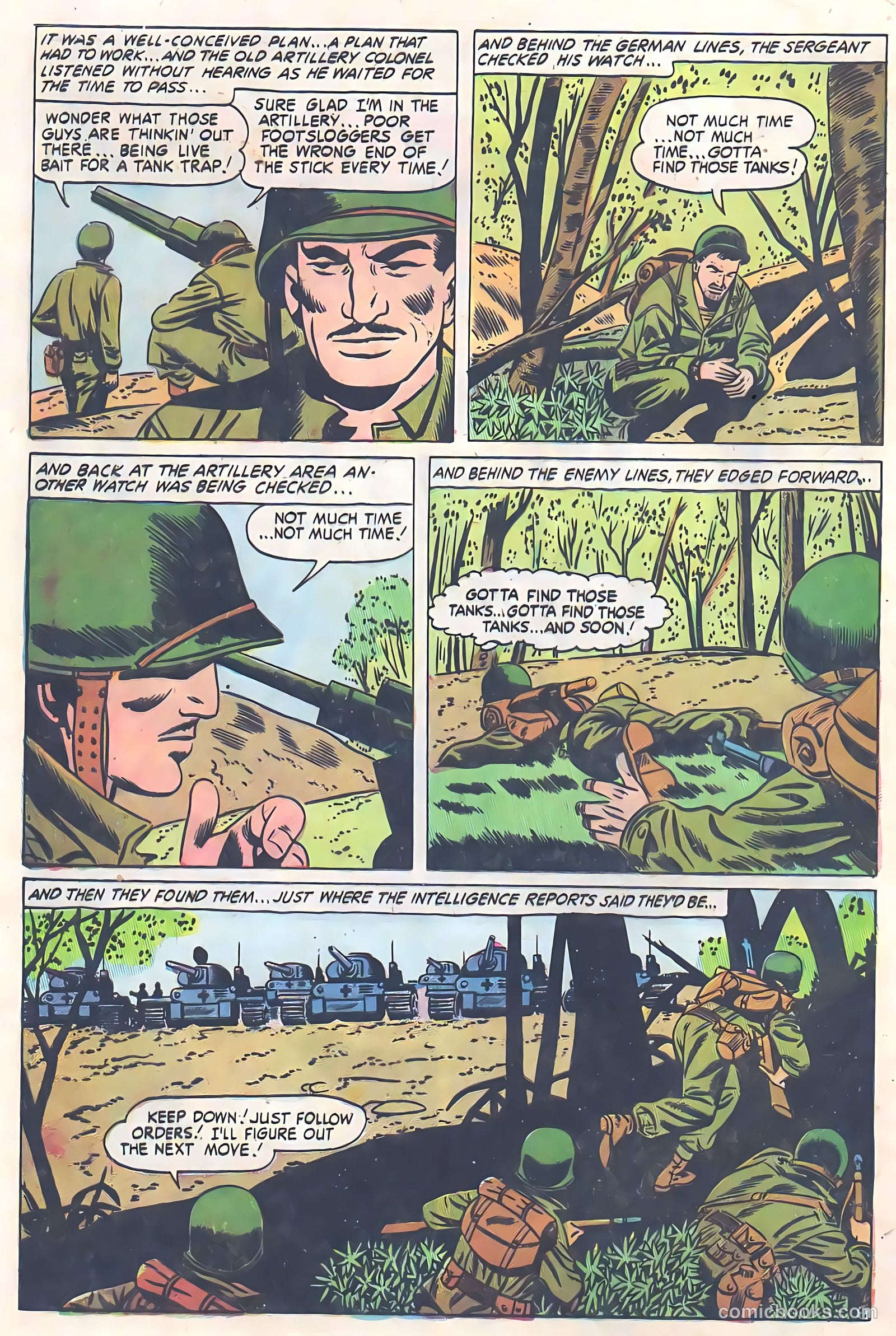 Battle Fire #4 (1955) — page 30 of 36