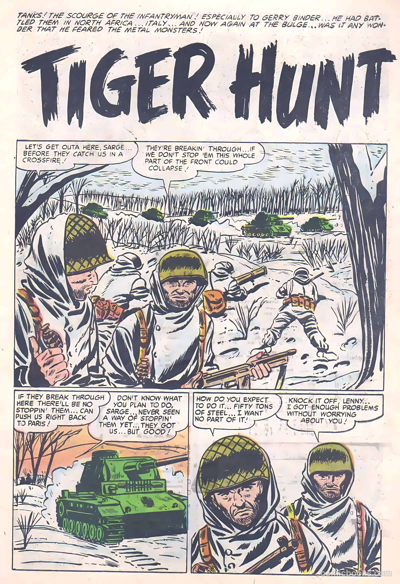 Battle Fire #4 (1955) — page 3 of 36