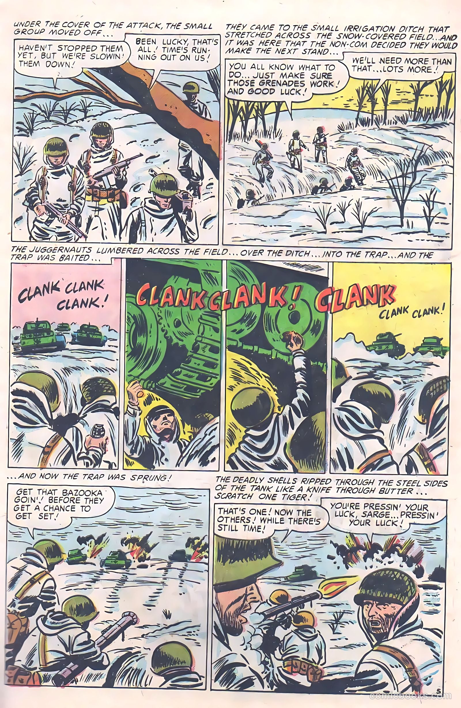 Battle Fire #4 (1955) — page 7 of 36