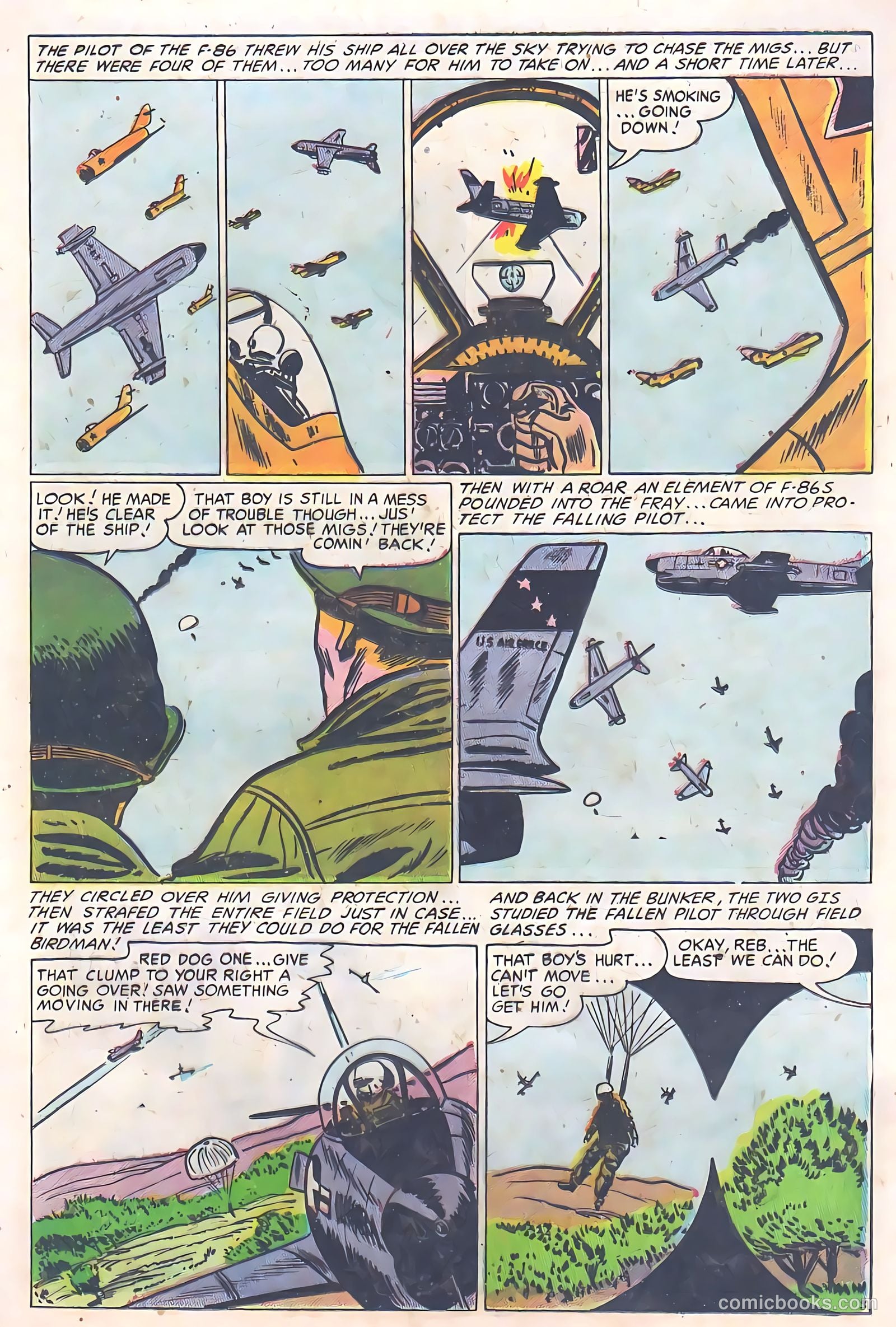 Battle Fire #4 (1955) — page 15 of 36