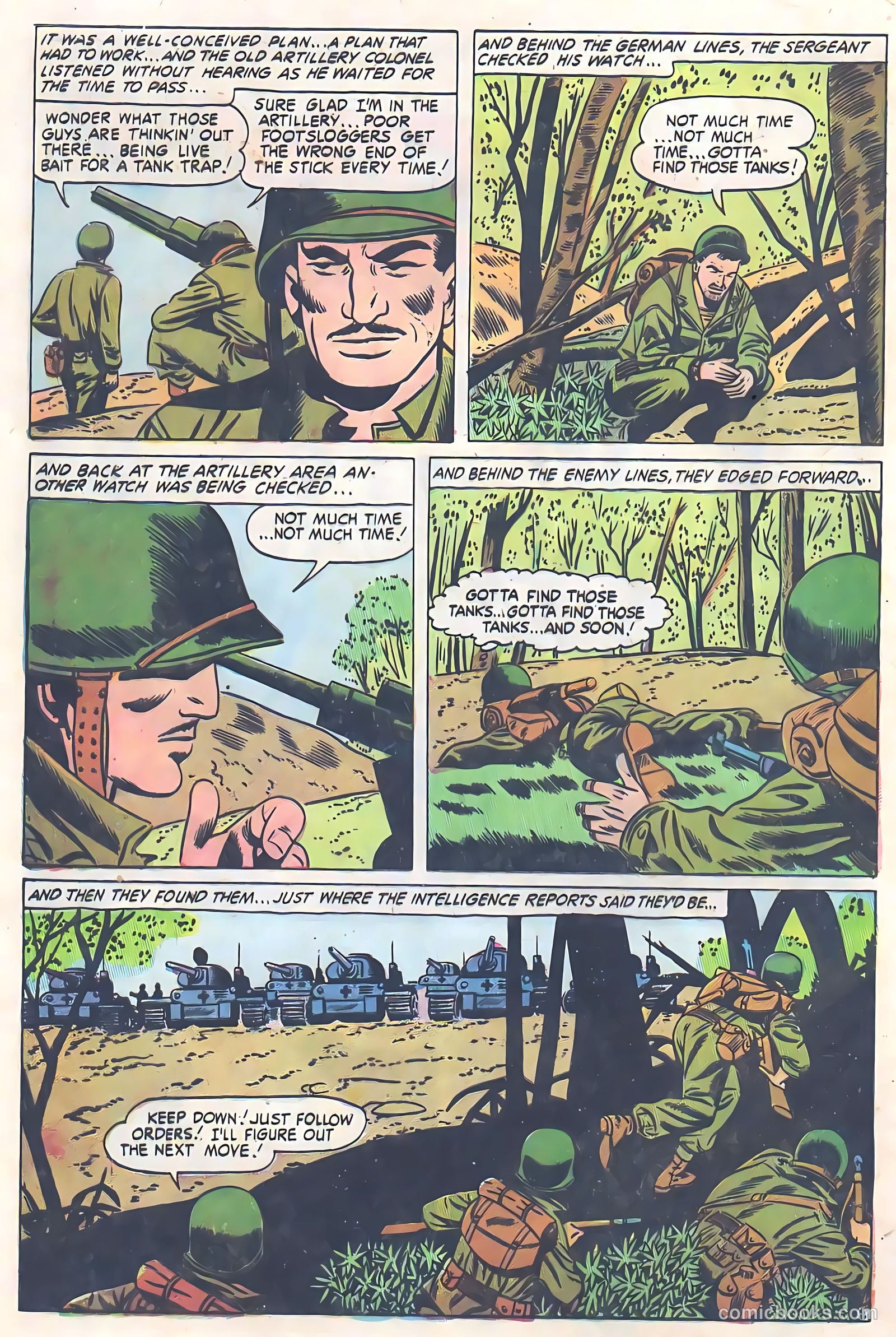Battle Fire #4 (1955) — page 30 of 36