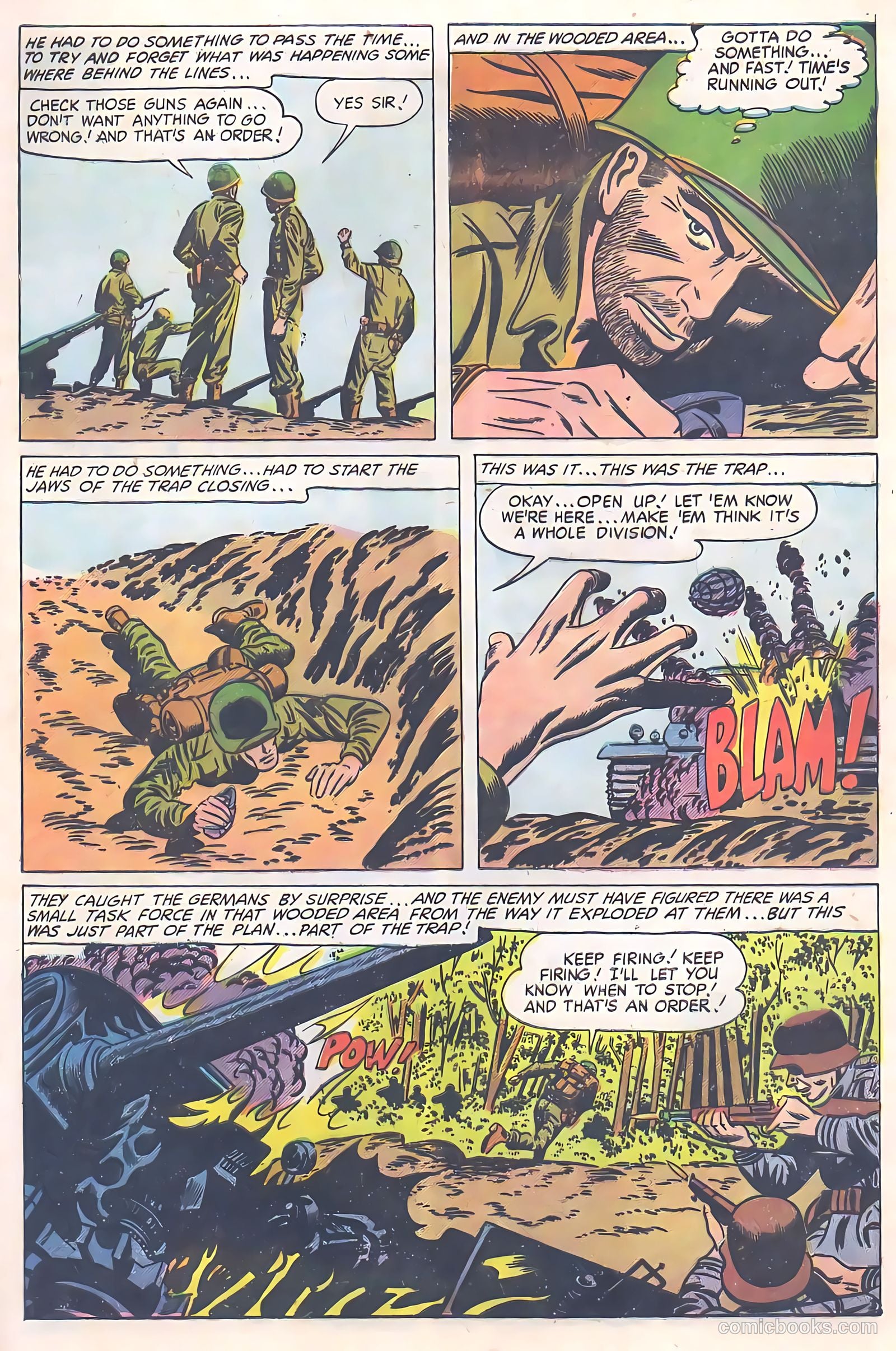 Battle Fire #4 (1955) — page 31 of 36