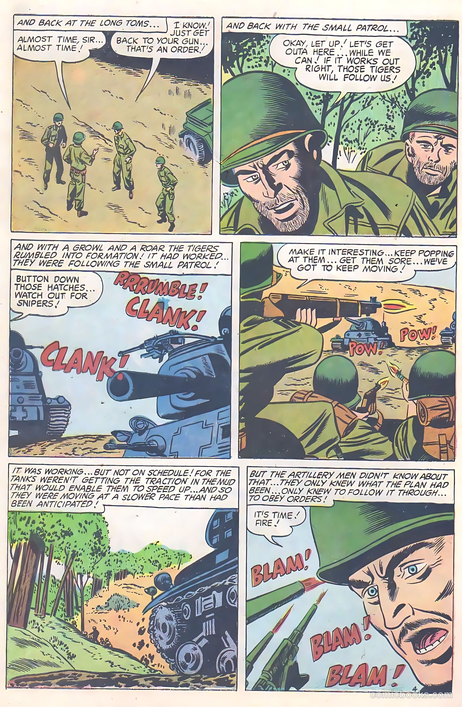 Battle Fire #4 (1955) — page 32 of 36