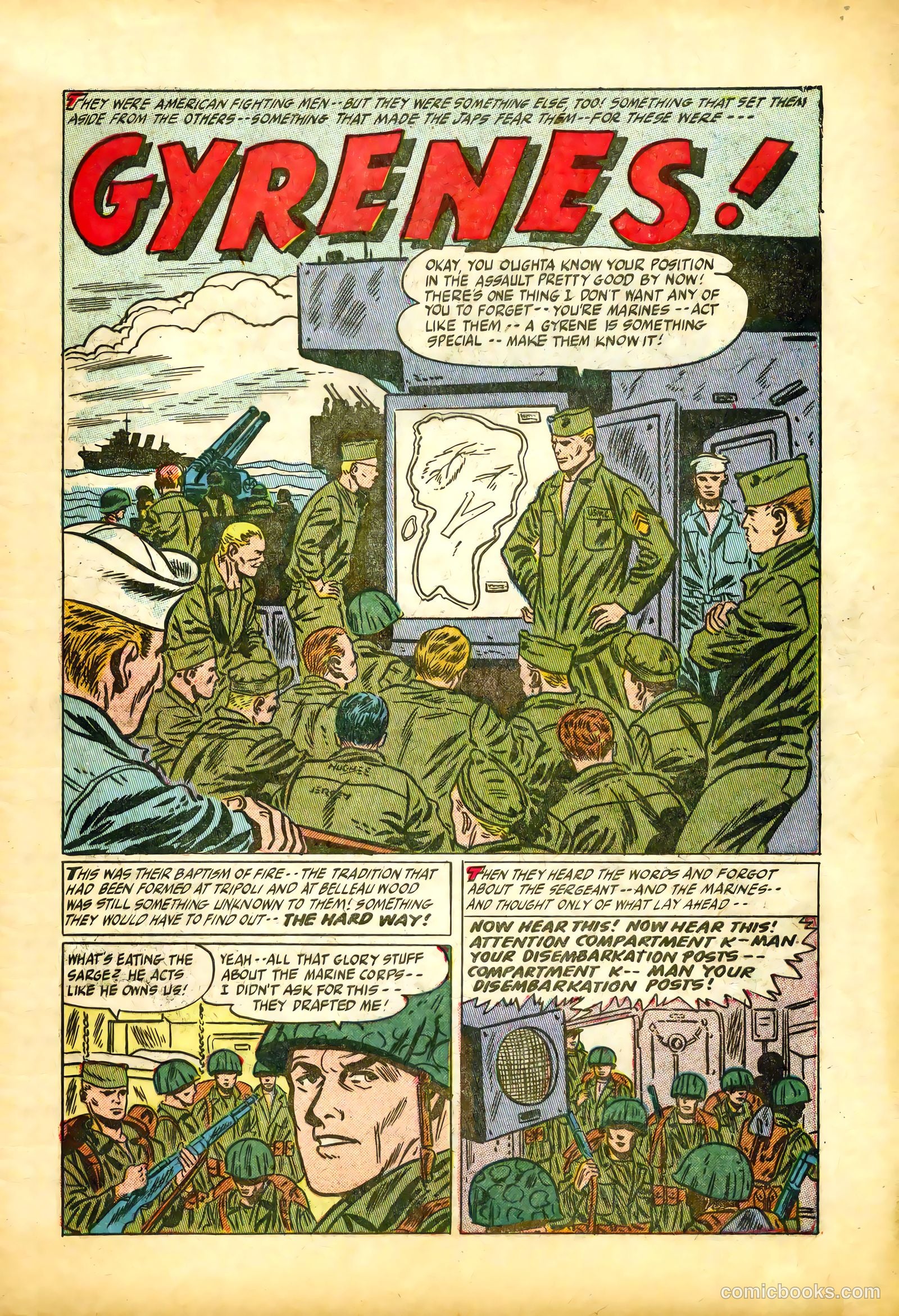 Battle Fire #6 (1956) — page 3 of 36