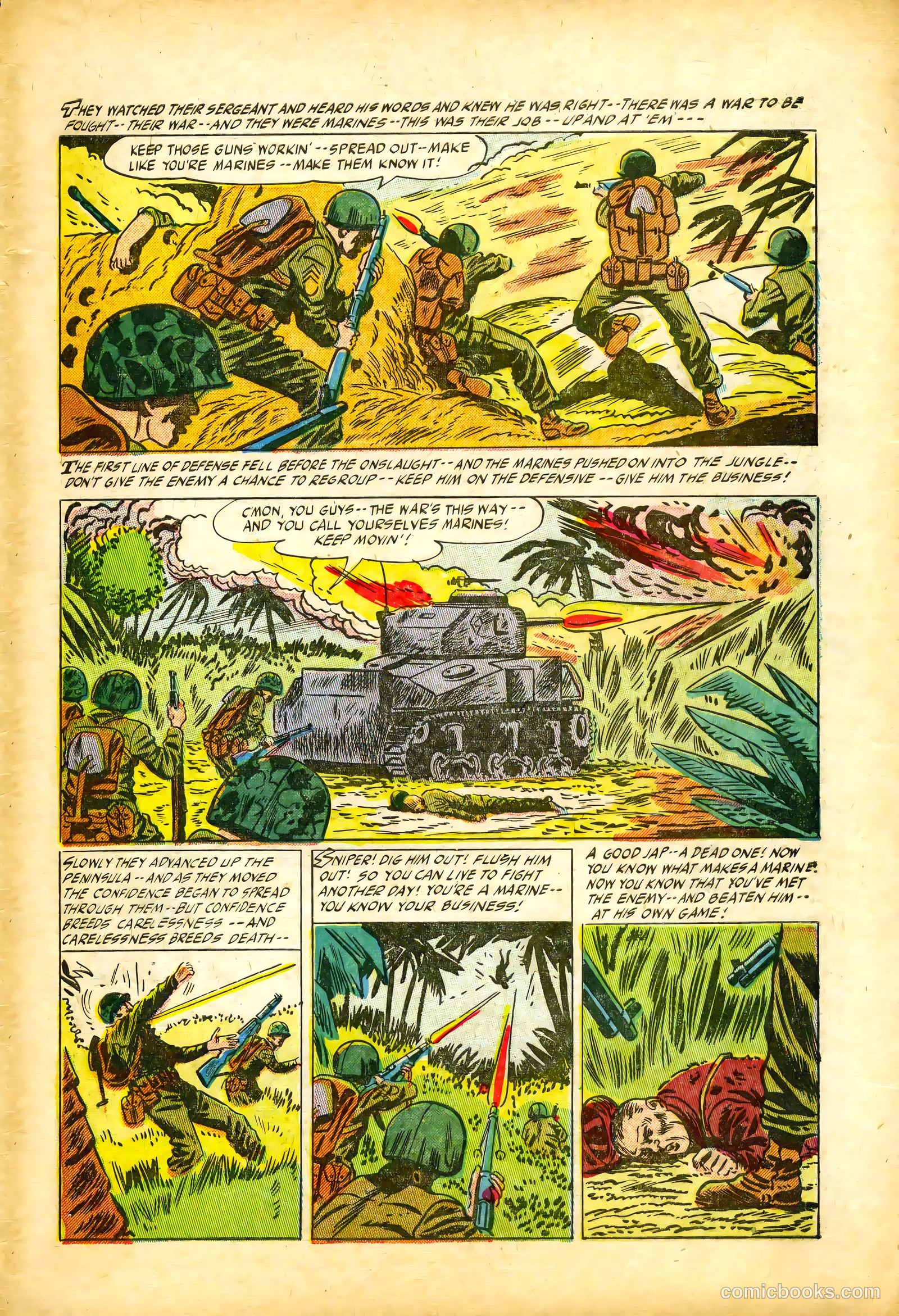 Battle Fire #6 (1956) — page 5 of 36