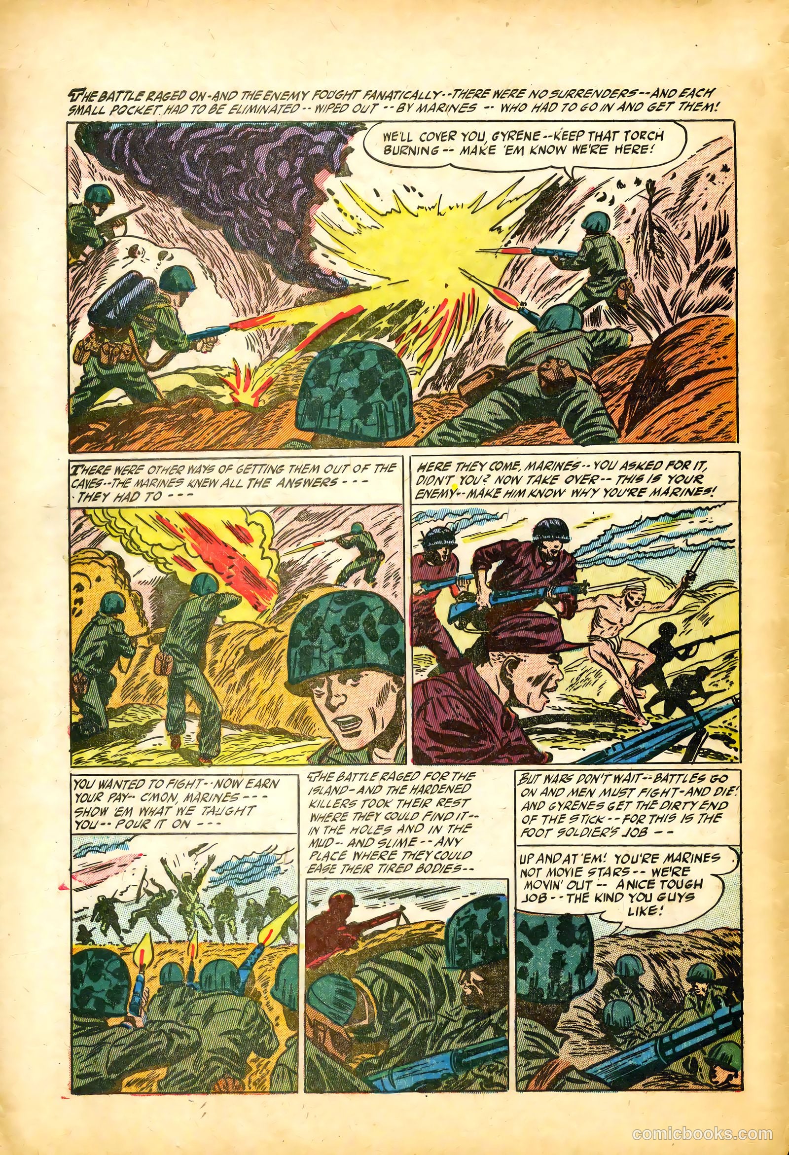 Battle Fire #6 (1956) — page 6 of 36