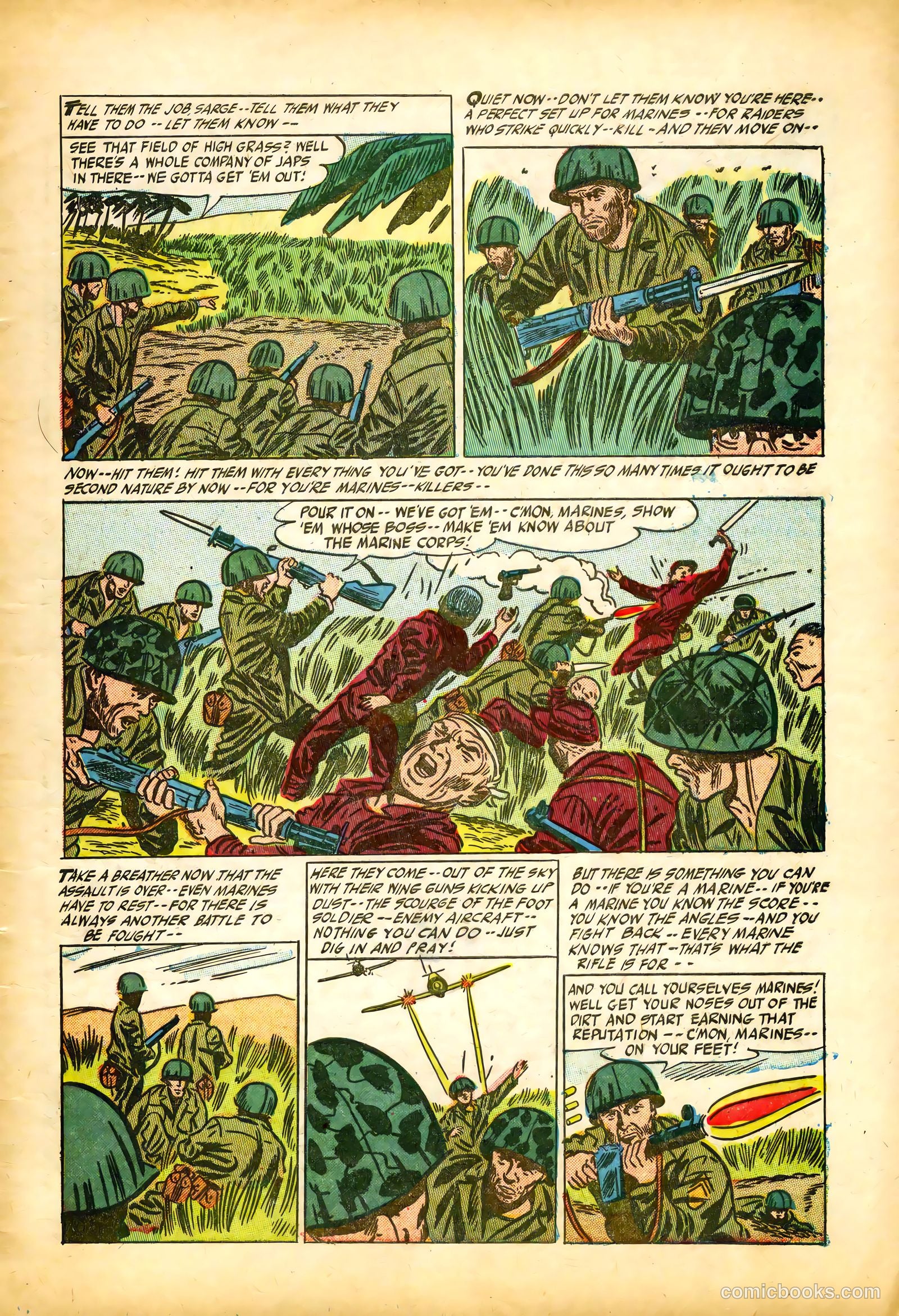 Battle Fire #6 (1956) — page 7 of 36