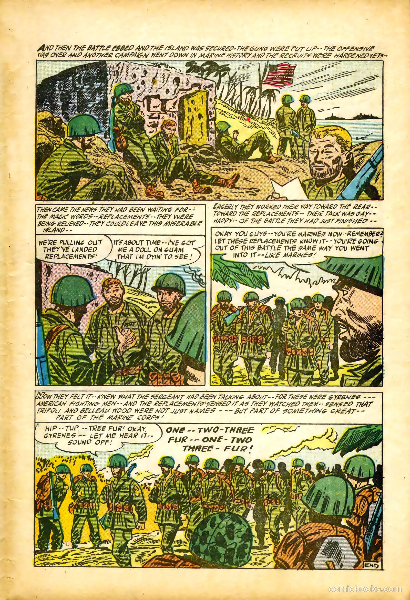 Battle Fire #6 (1956) — page 9 of 36