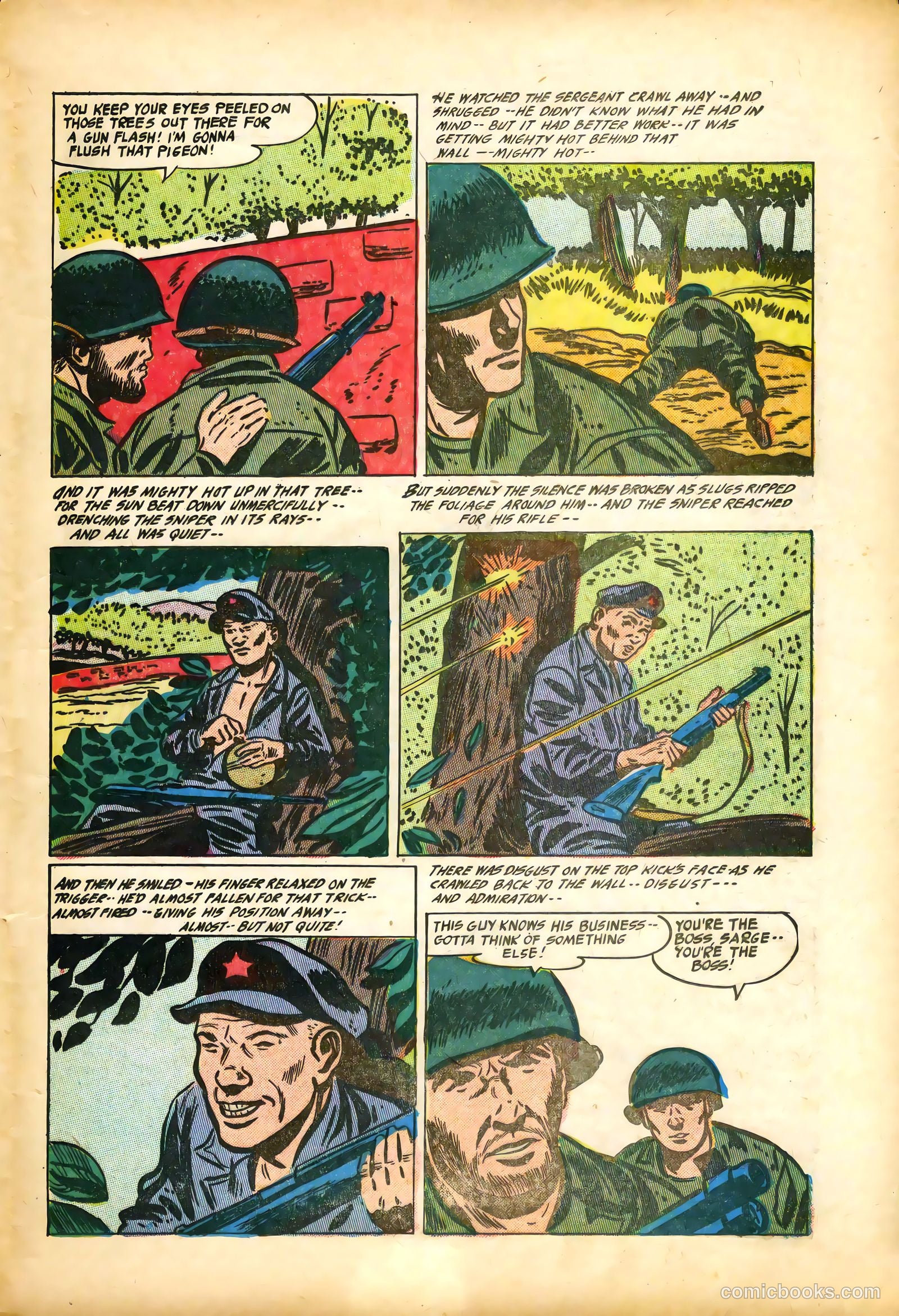 Battle Fire #6 (1956) — page 15 of 36